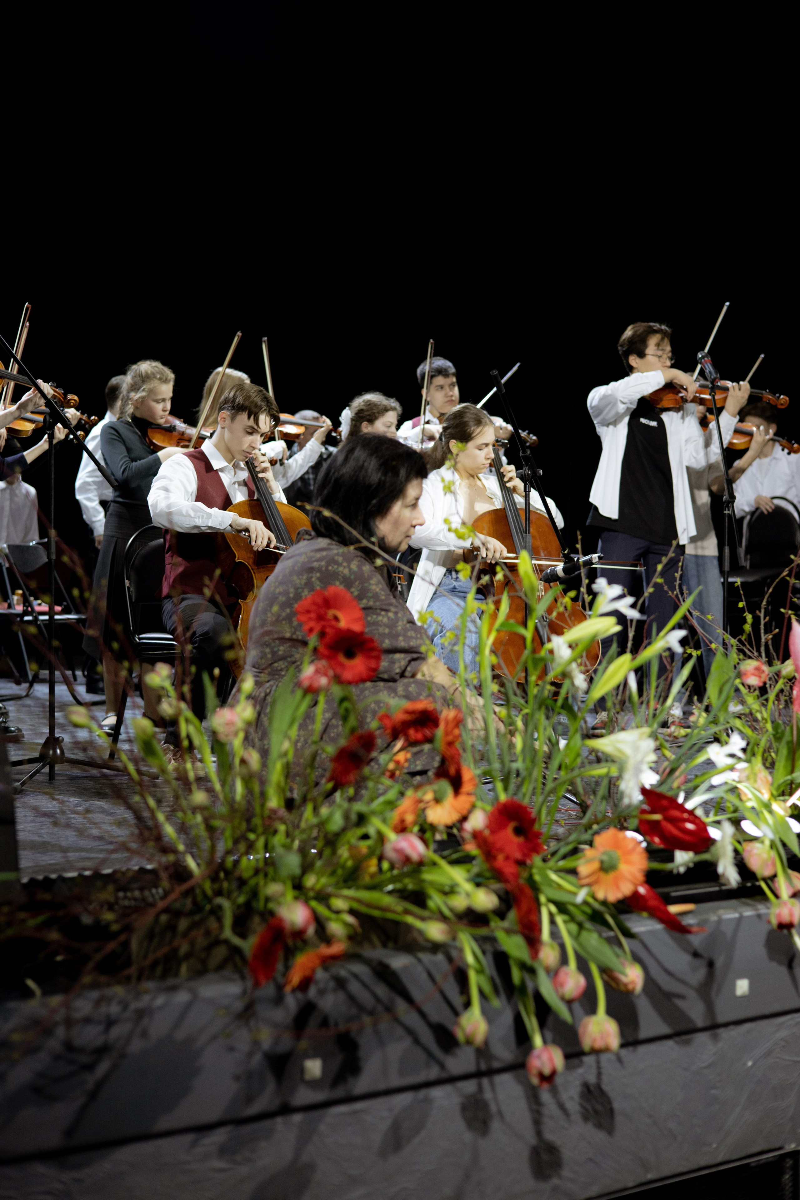 Оформление Отчетного концерта Музыкальной школы Глазунова. Оформление свадеб, декор свадеб Вера Маркова, Москва