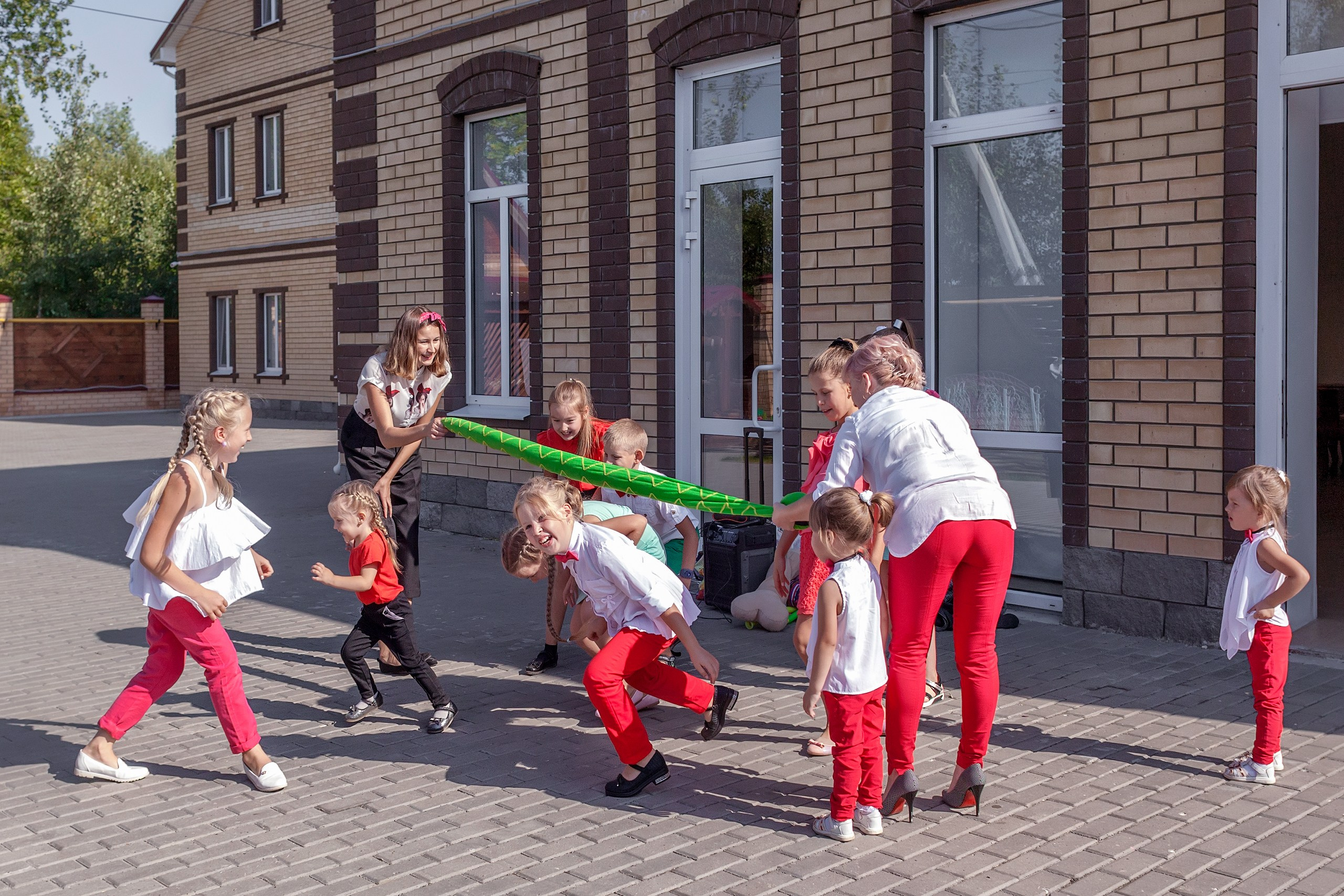 Детские конкурсы и анимация на празднике.