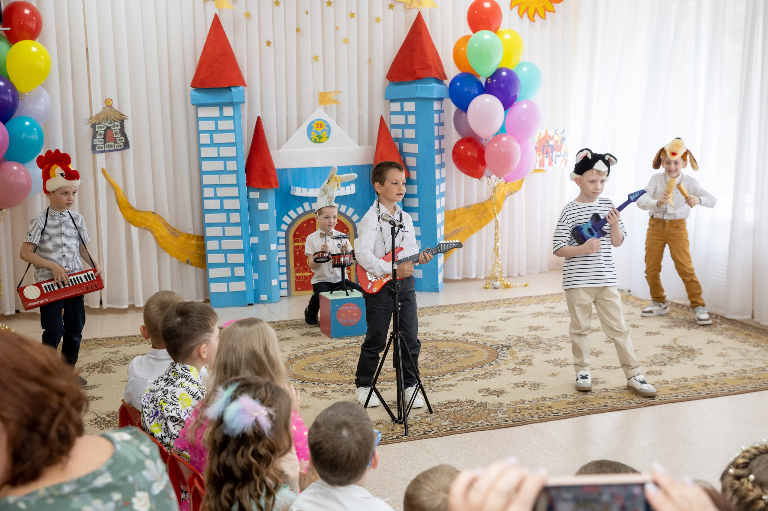 Выпускные в детском саду. Свадебный и семейный фотограф в Костроме Константин Квашнин