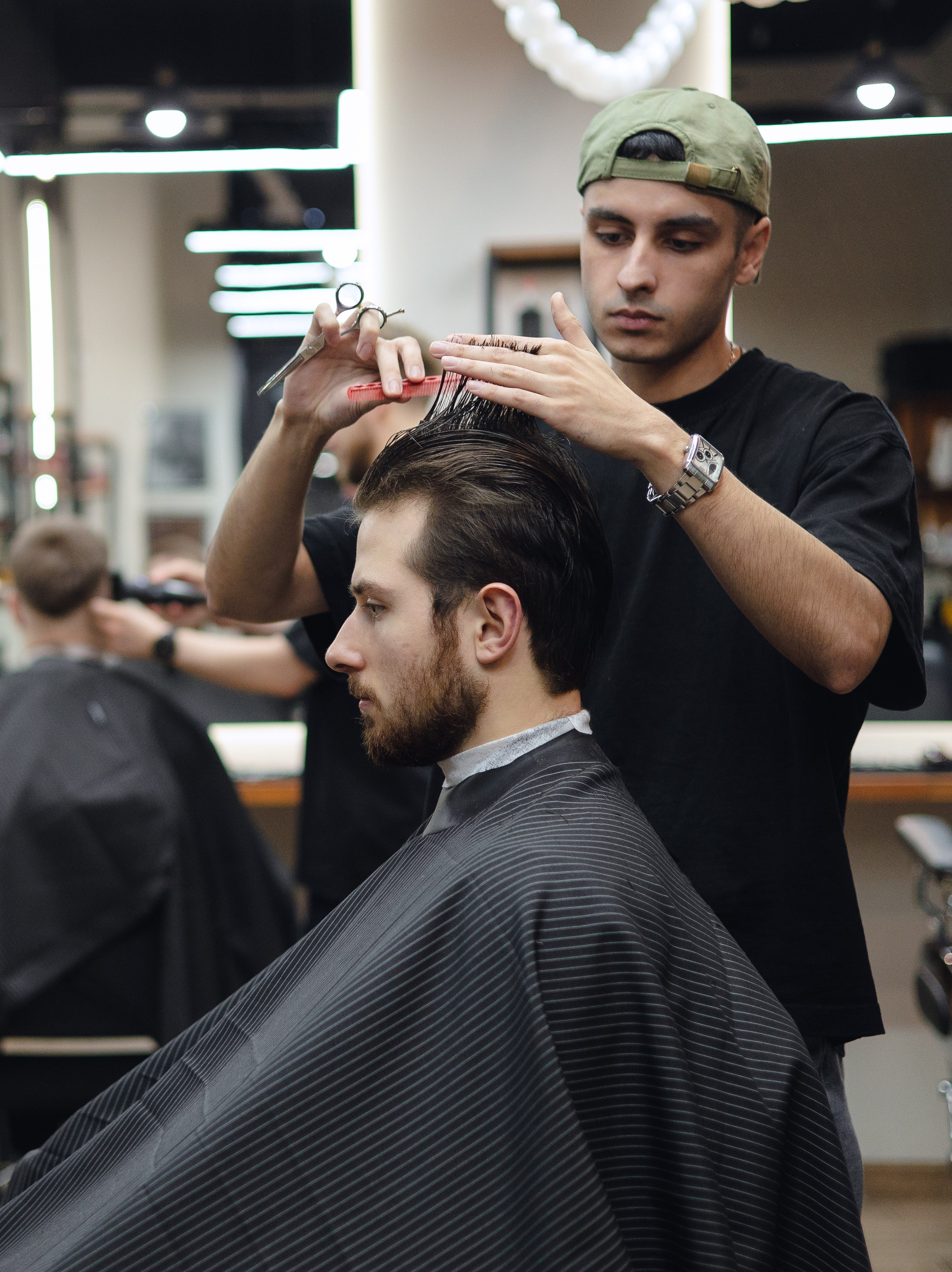 Prime (барбершоп). Фотограф в Санкт-Петербурге Осокина Елизавета