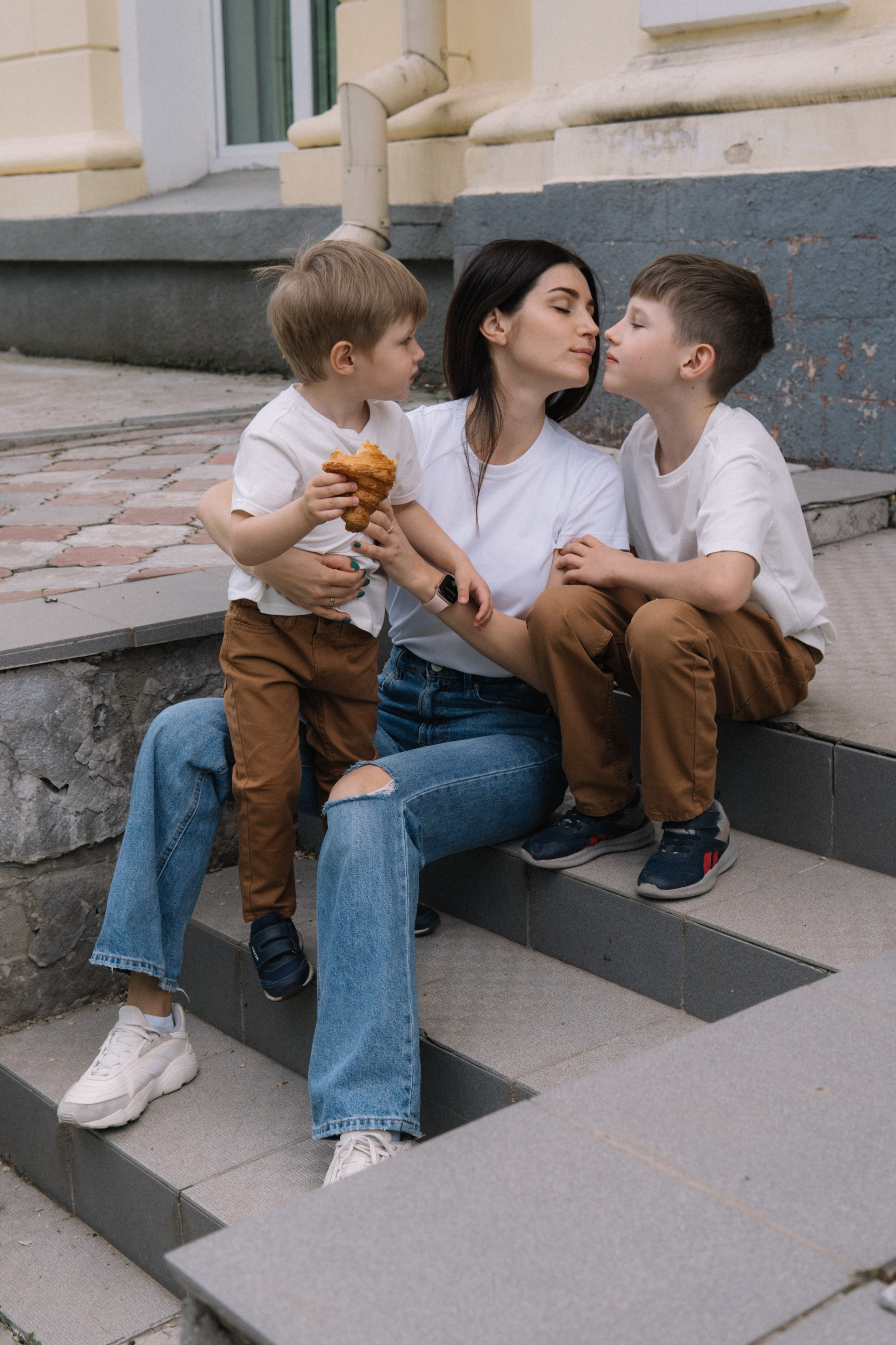 Полина и её мальчишки. Lifestyle и контент фотограф в Благовещенске Пьянникова Анна