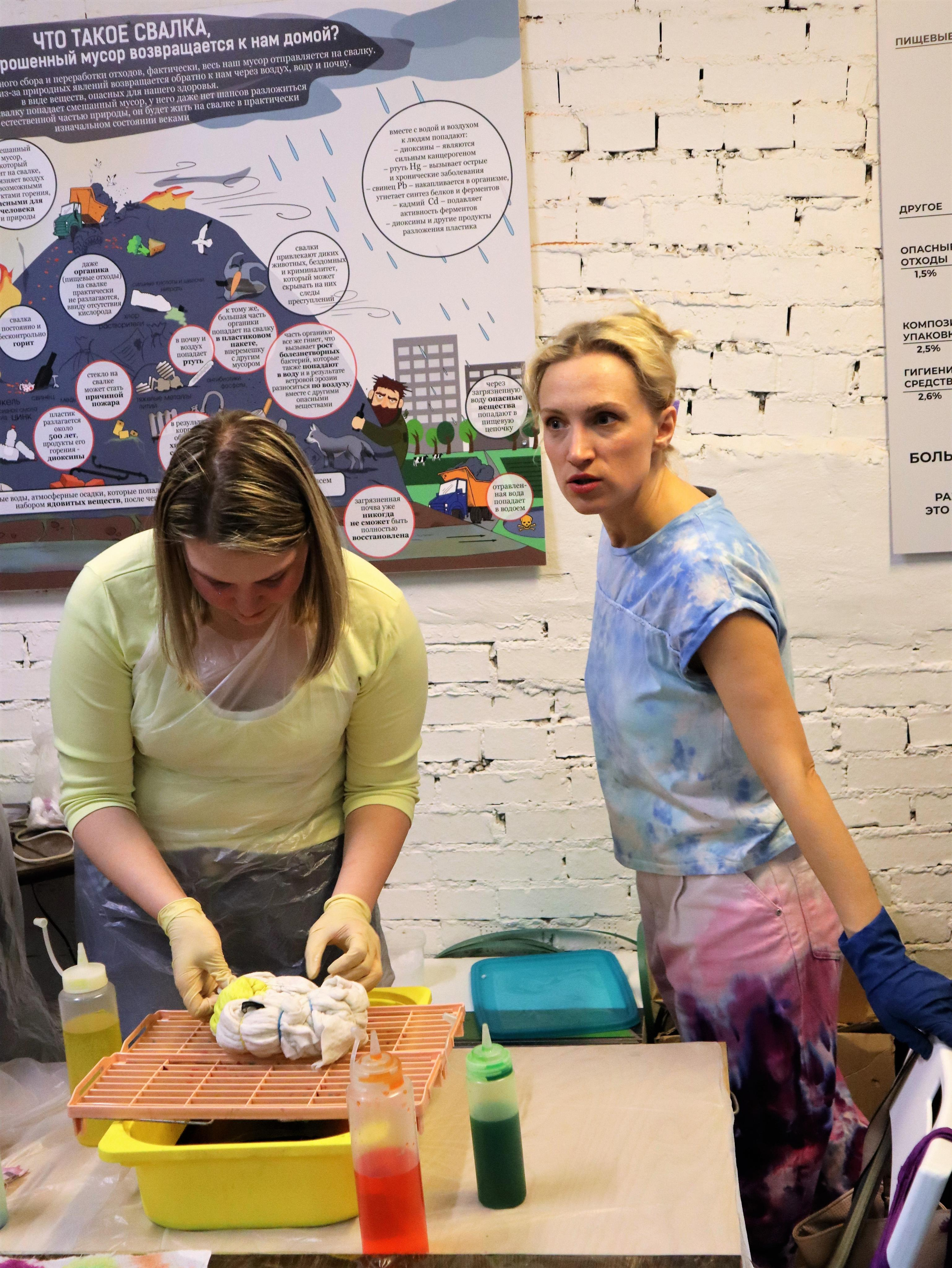 Мастер-класс по Тай-Дай. Позитивный контент-фотограф в Санкт-Петербурге Мария Устинова