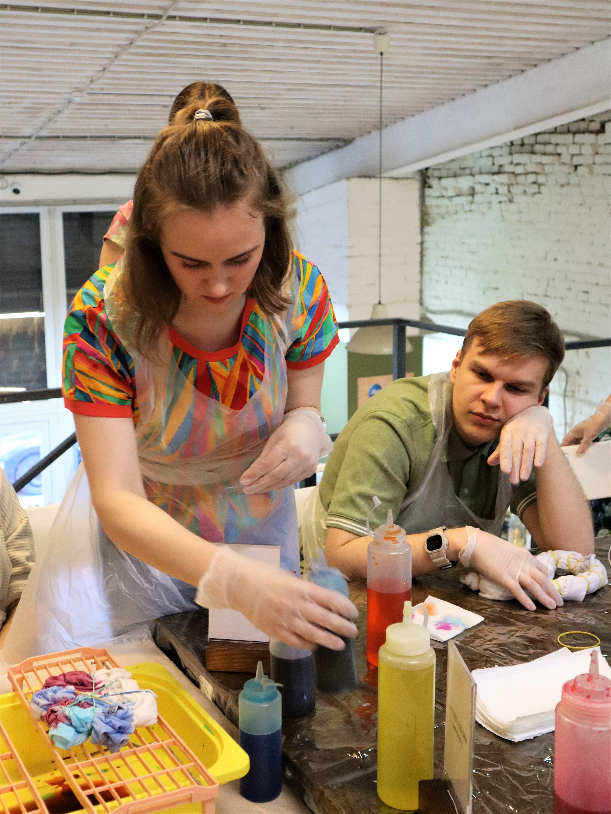 Мастер-класс по Тай-Дай. Позитивный контент-фотограф в Санкт-Петербурге Мария Устинова