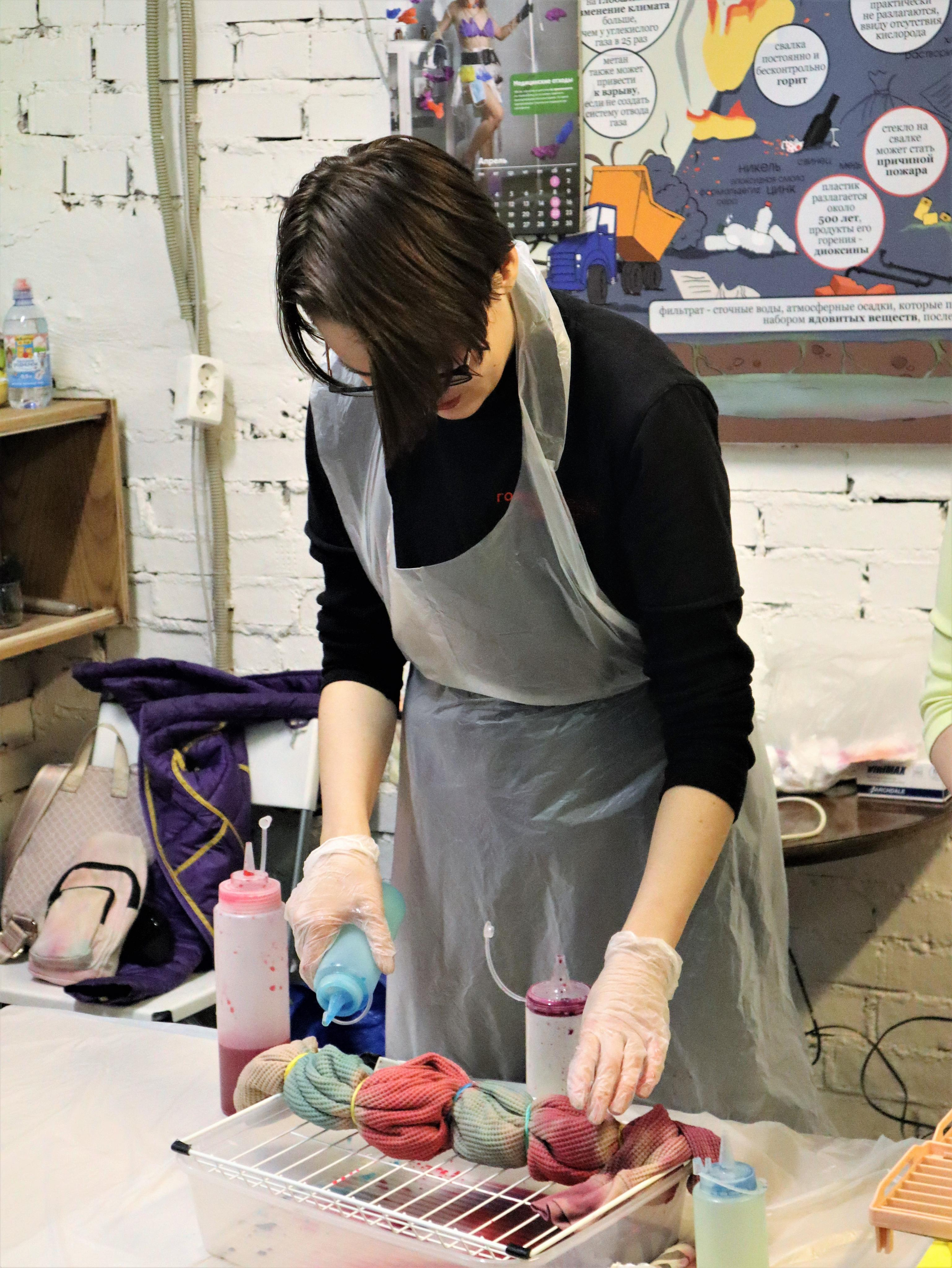 Мастер-класс по Тай-Дай. Позитивный контент-фотограф в Санкт-Петербурге Мария Устинова