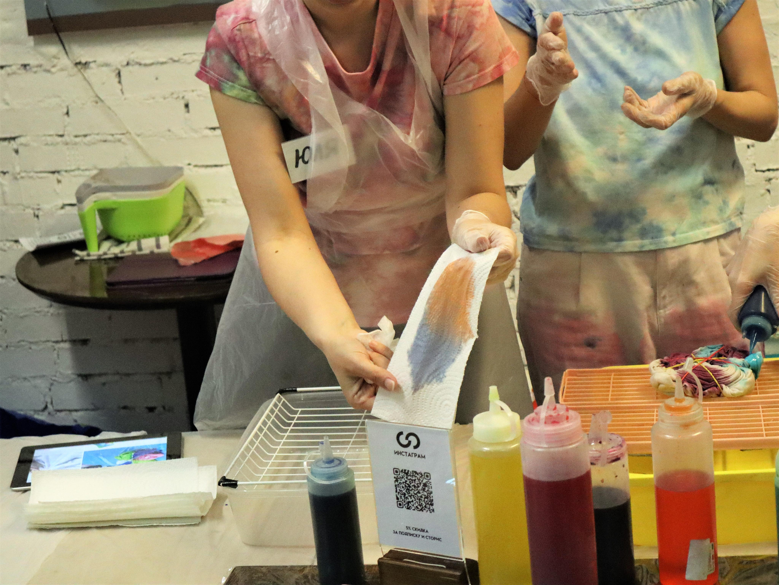 Мастер-класс по Тай-Дай. Позитивный контент-фотограф в Санкт-Петербурге Мария Устинова