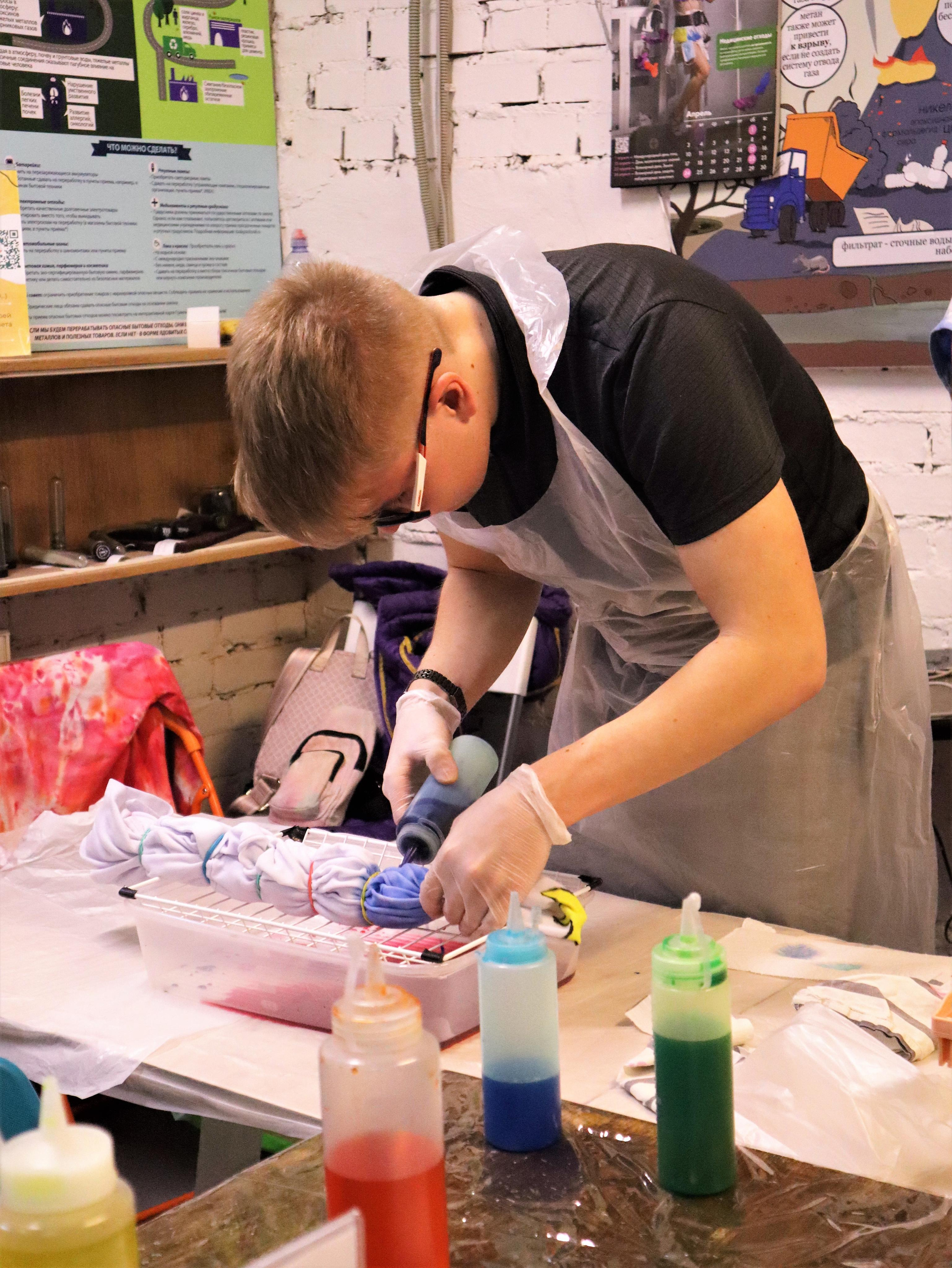 Мастер-класс по Тай-Дай. Позитивный контент-фотограф в Санкт-Петербурге Мария Устинова