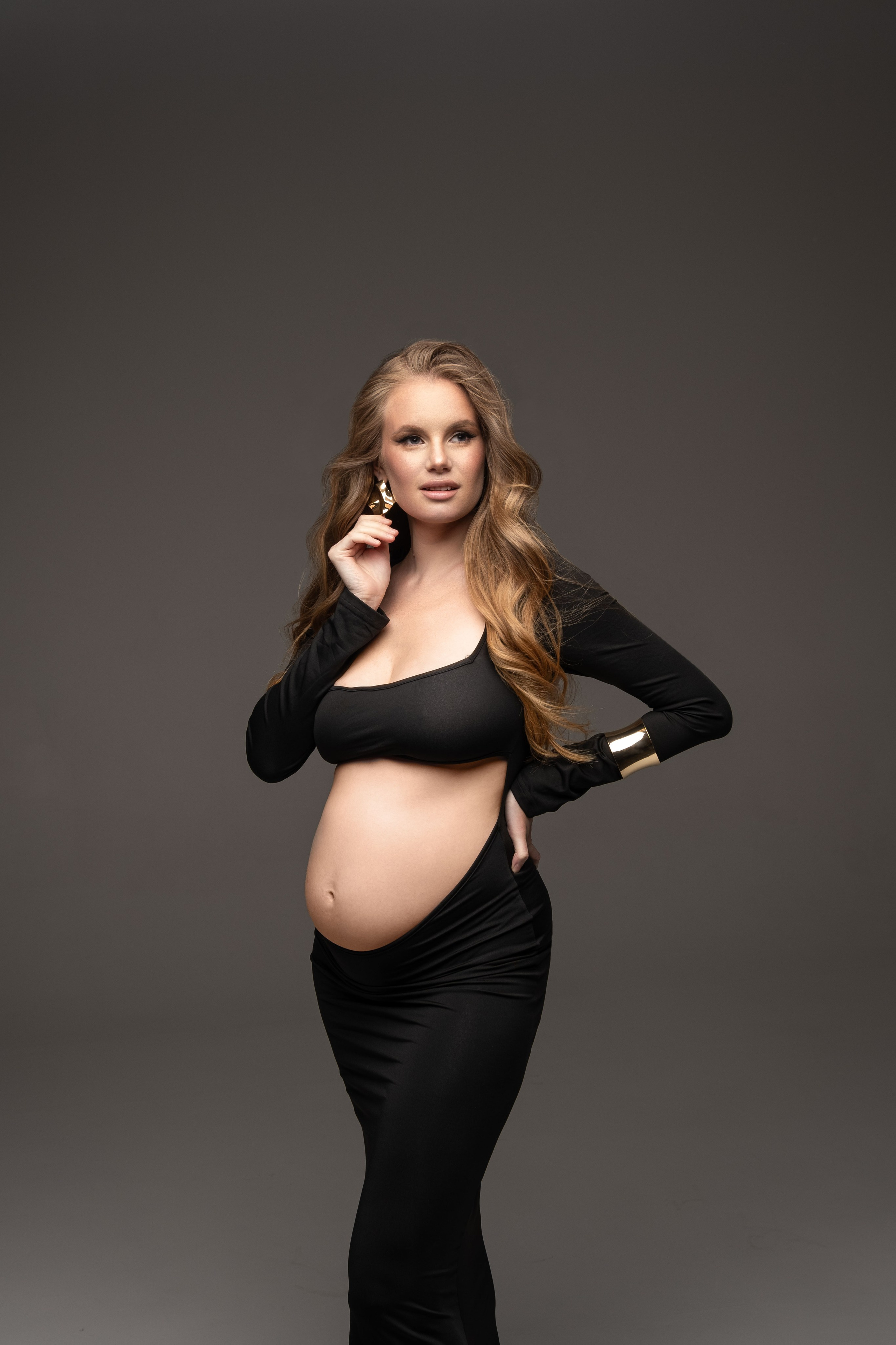 Беременность. Студия. Фотограф беременности Демочкина Елена