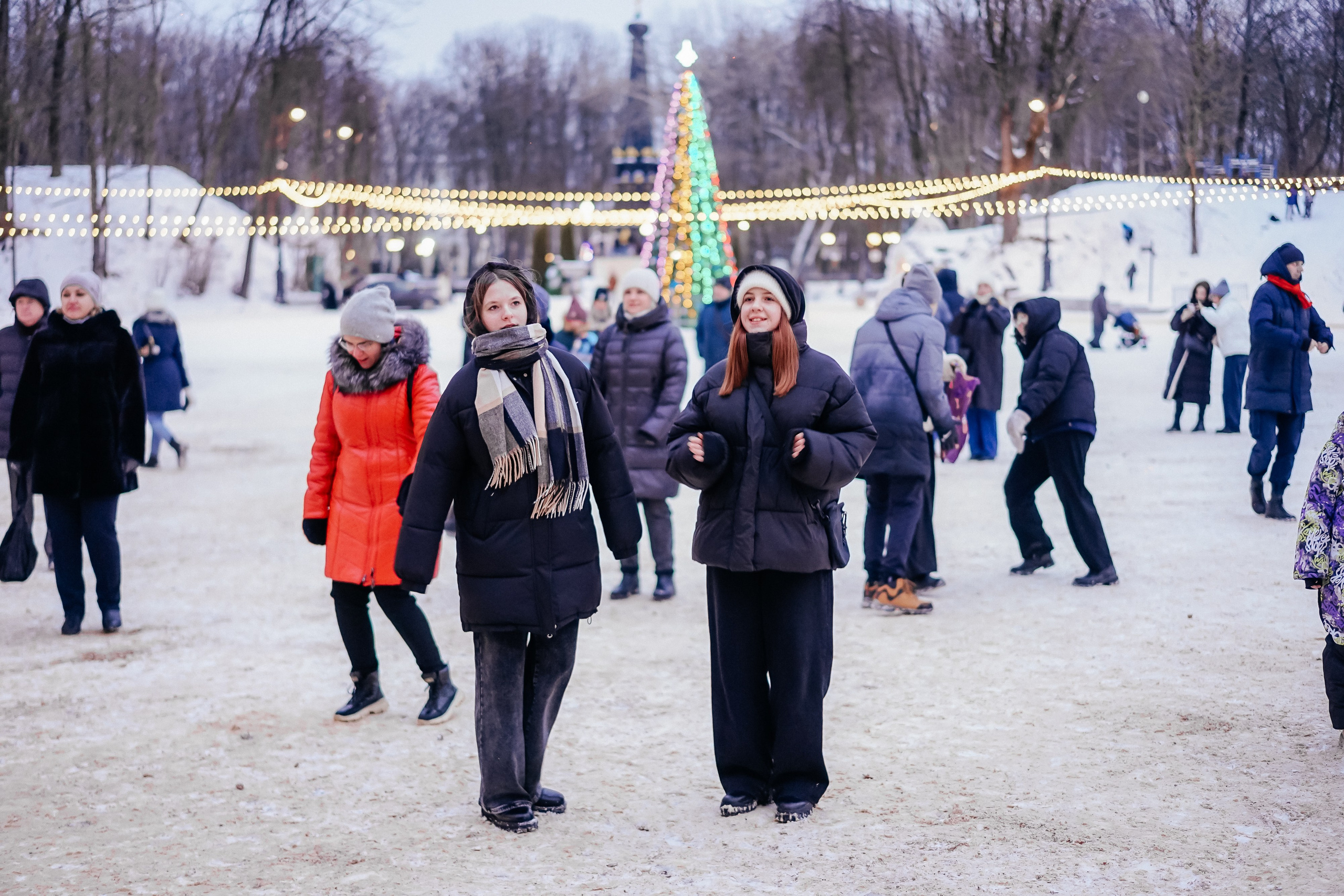 «Предновогодний переполох» Лопатинский сад, 14.12.2024. Фотограф и видеограф Смоленск | Студия Цезарь