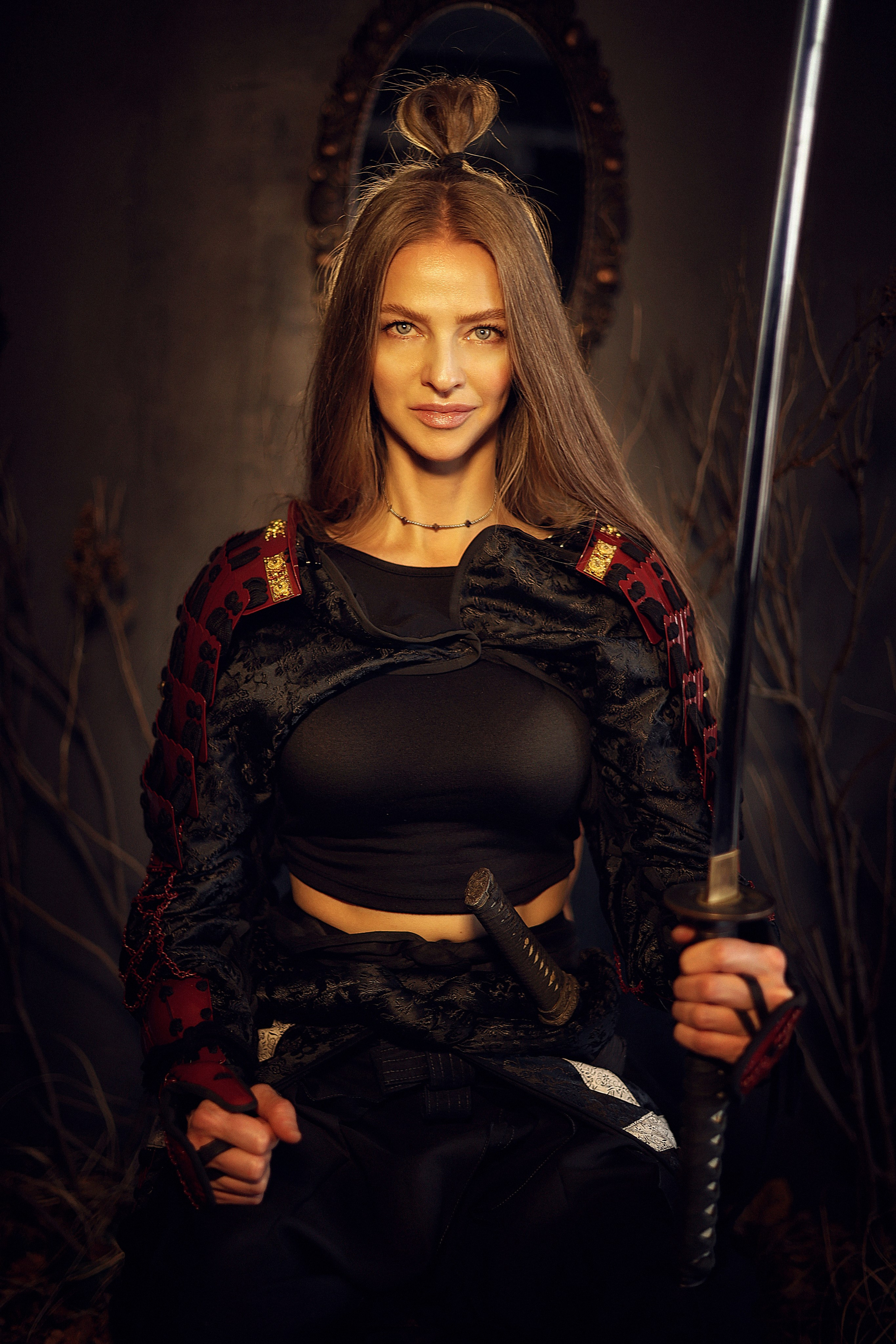 Последний самурай в самурайских доспехах с катаной. Эксклюзивный фотограф японских сказок в Екатеринбурге