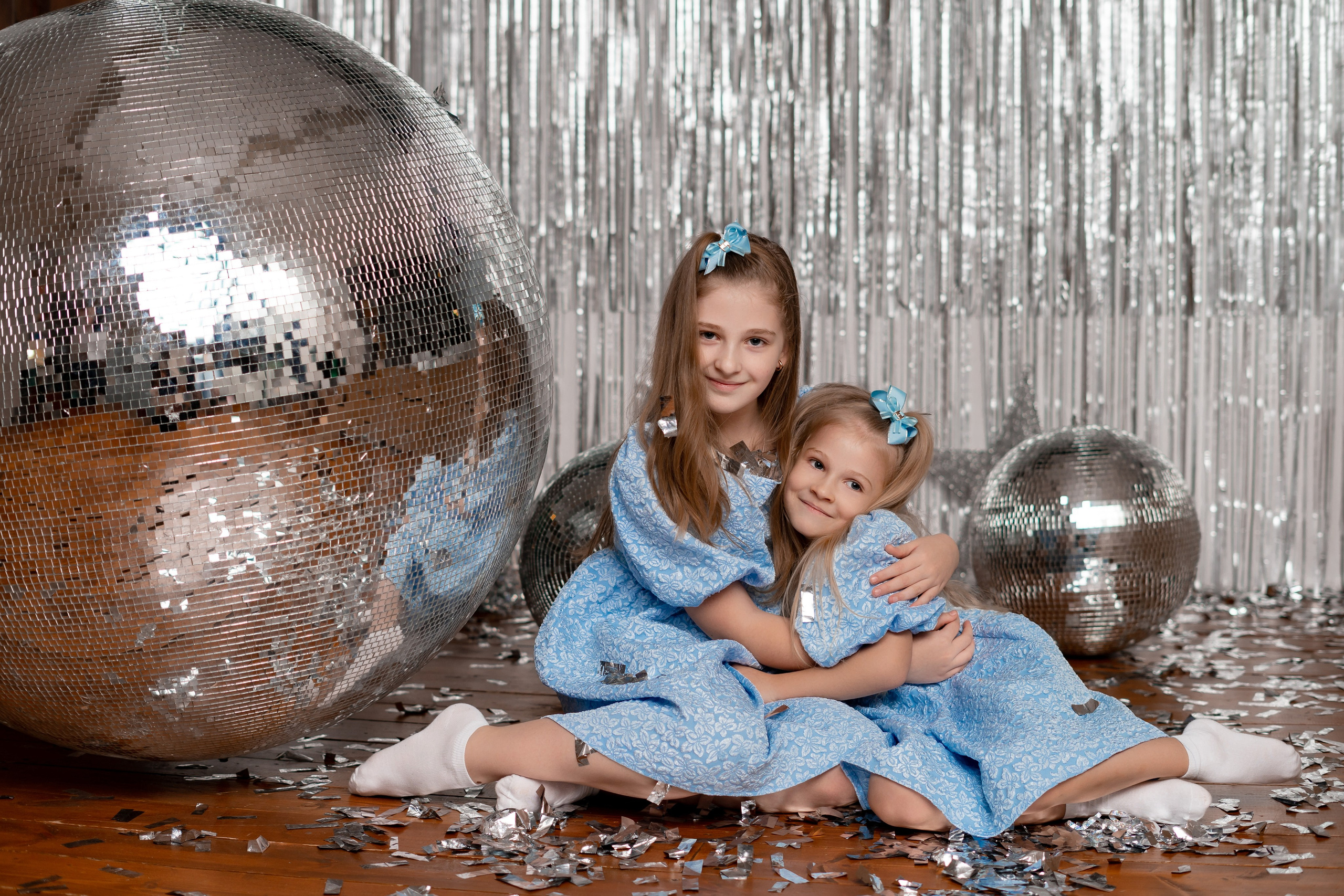 Новогодняя фотостудия. Семейный фотограф СПб Анастасия Василь. Фотосессия на годик