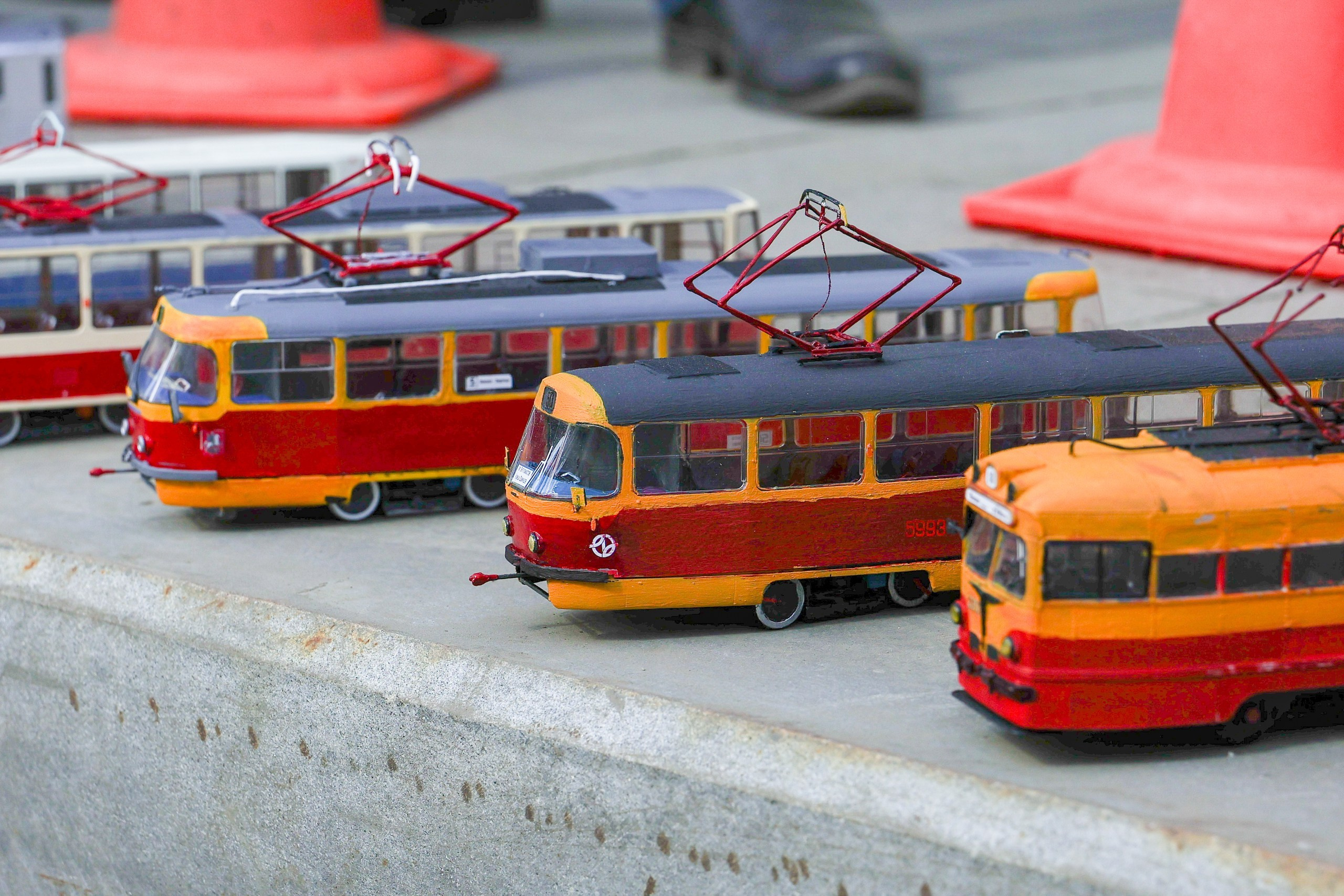 Парад трамваев. Репортажный, архитектурный, театральный и файн-арт фотограф Лена Мельникова в Москве