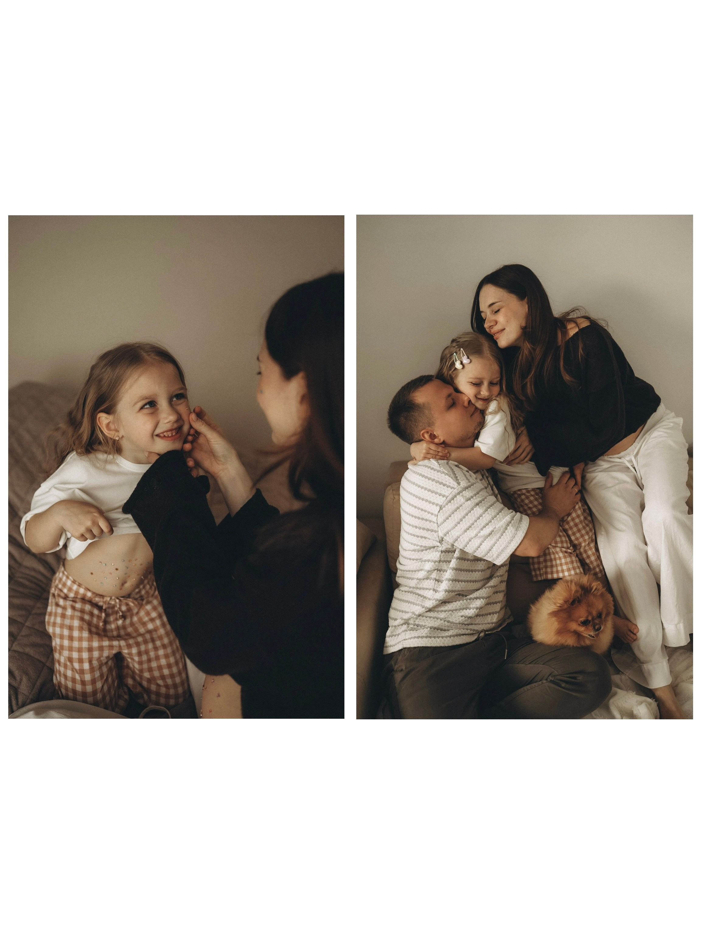 Аня, её семья и беременность. Фотограф Тула Полина Терешонкова