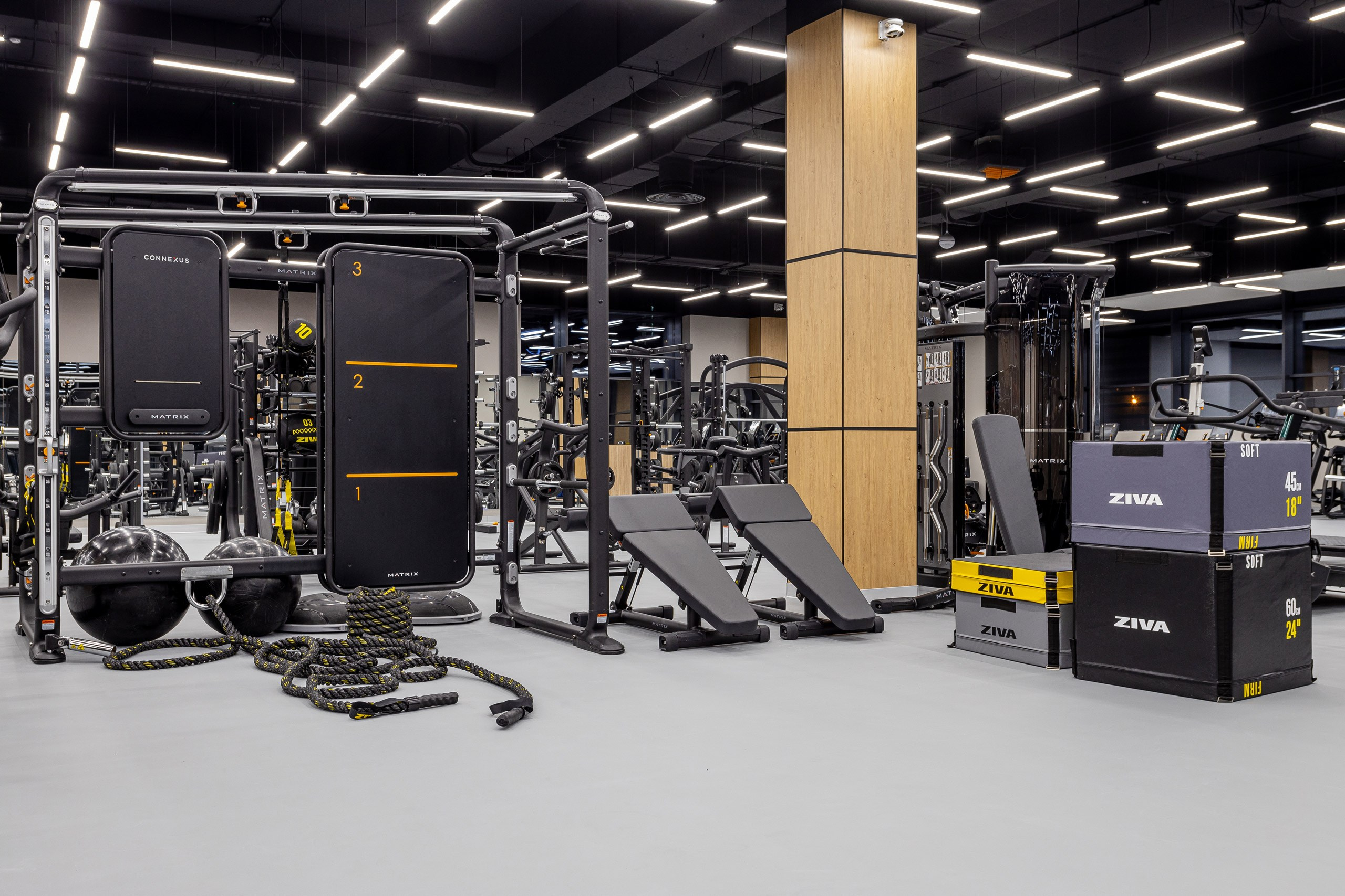Gym. Interior photographer Vitalii in Portland and Vancouver