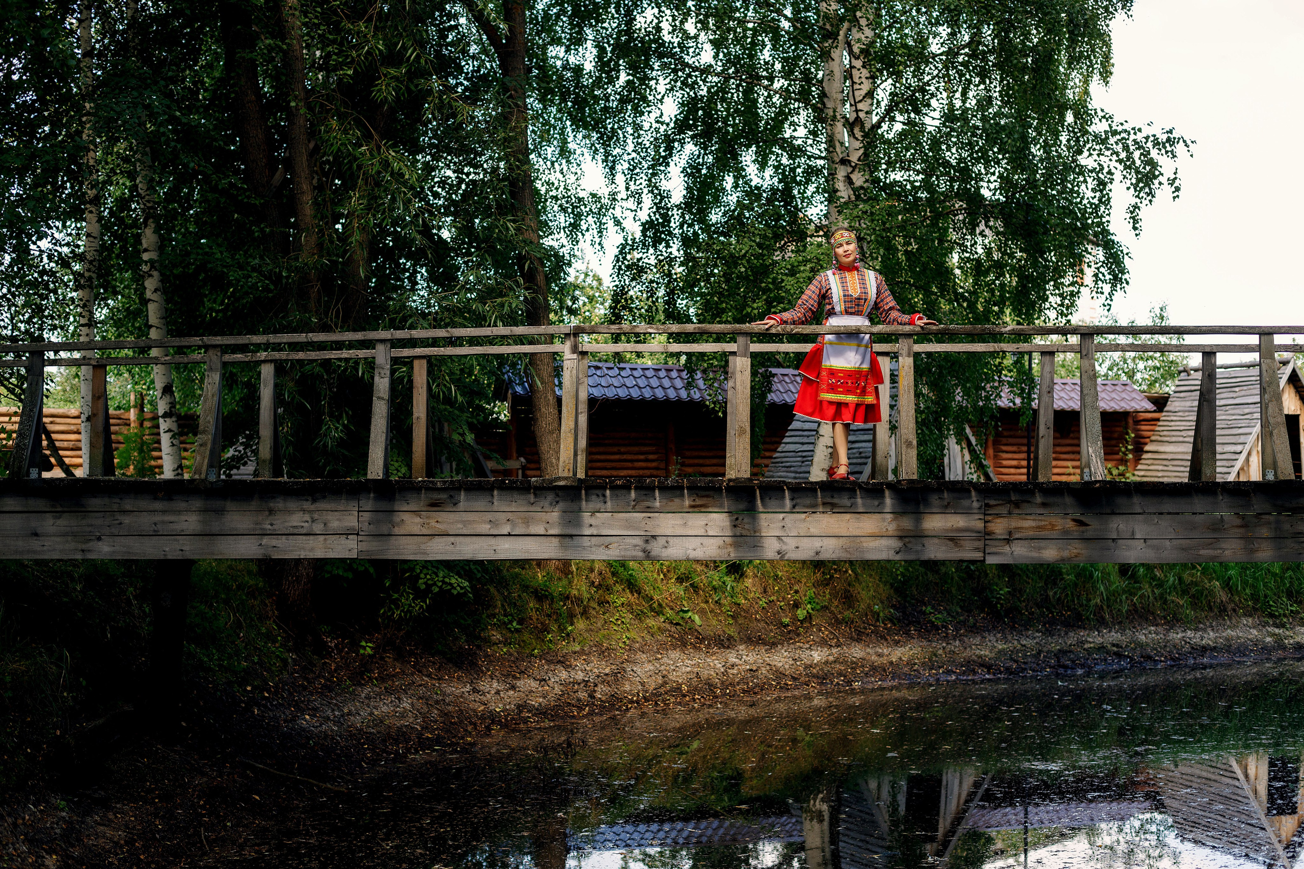 Фотосессия с Екатериной Анисимовой в Ибресинском этнографическом музее. Портретный и репортажный фотограф в Чебоксарах Андриян Чаркин