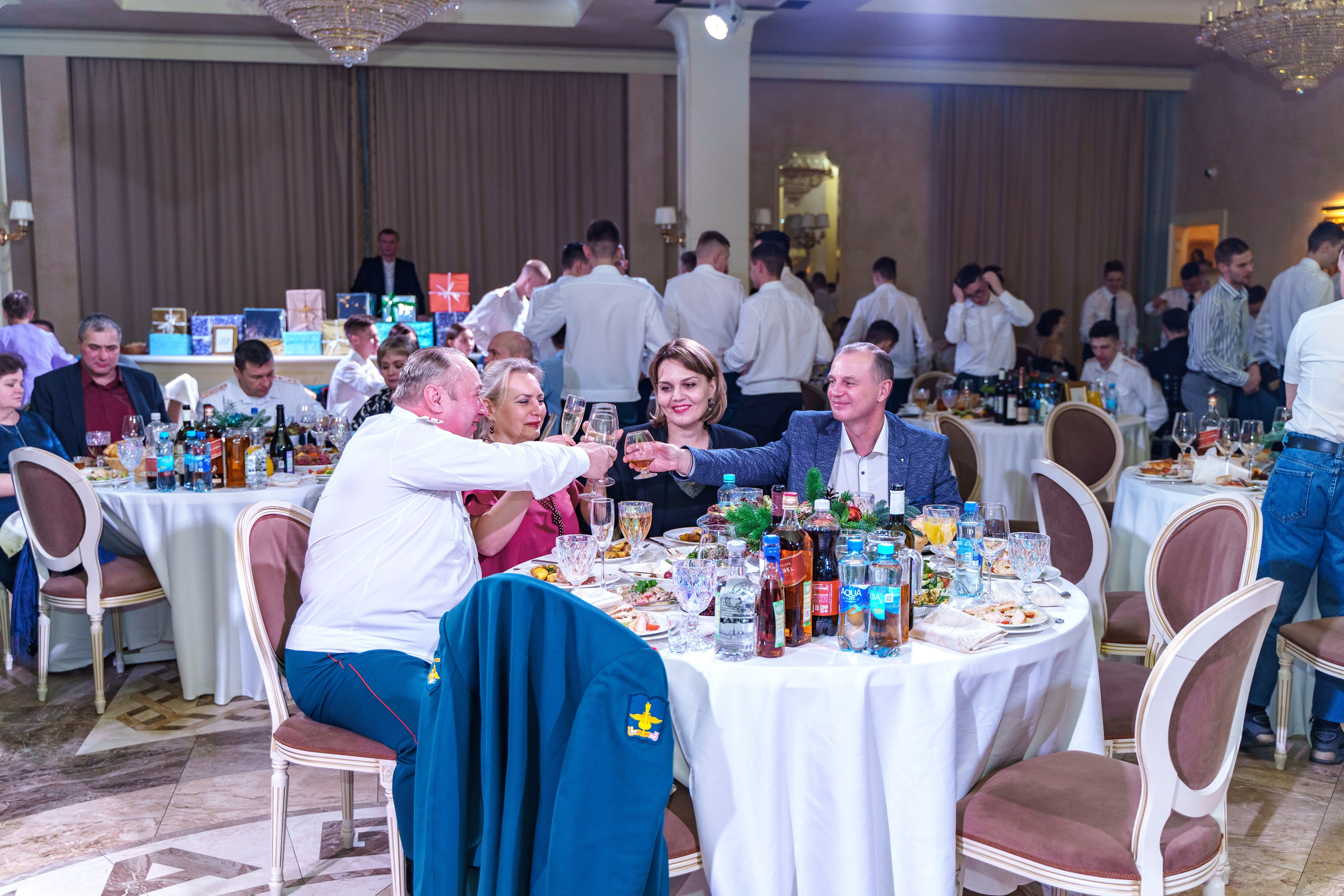 Фотосъемка выпуска военной академии и вручение дипломов