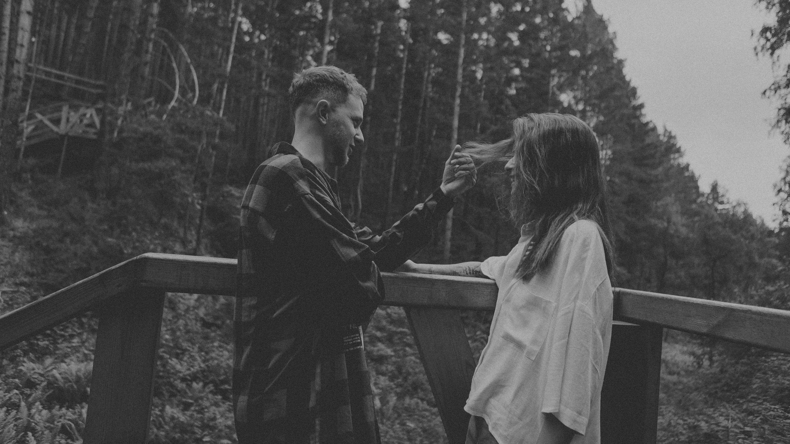 Свадебная Love story Иры и Марка. Свадебный и портретный фотограф в Красноярске Алина Семенихина