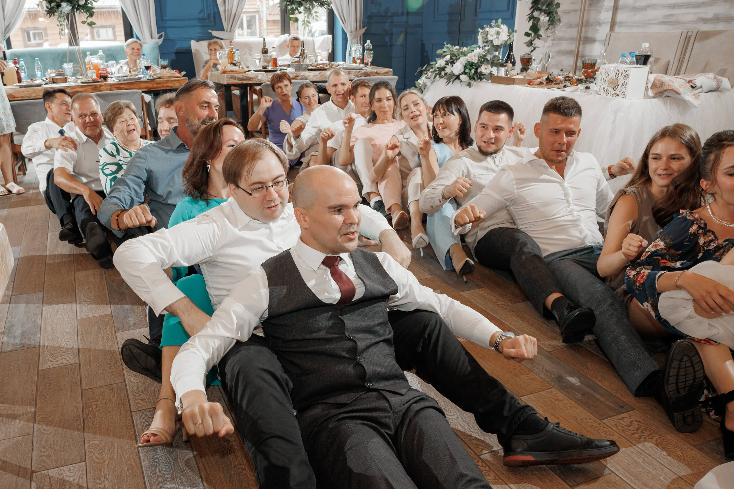 Полина и Дмитрий, загородный клуб «Барин», ЗАГС в г. Пушкино. Свадебный и репортажный фотограф (Москва, Королев и другие)