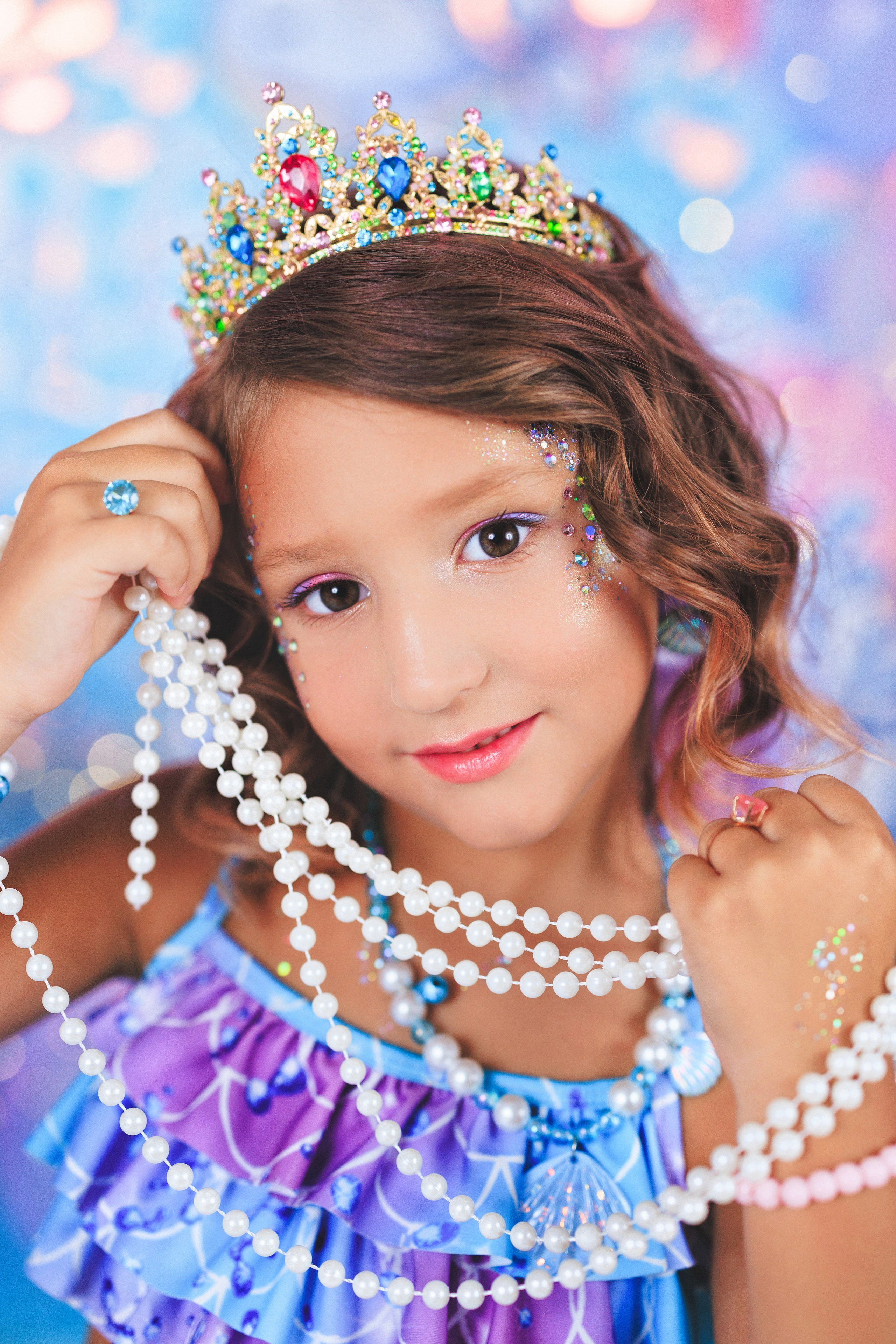 Детская фотосессия в образе «РУСАЛОЧКА», город Краснодар. Семейный и детский фотограф в Краснодаре Анна Трашкова