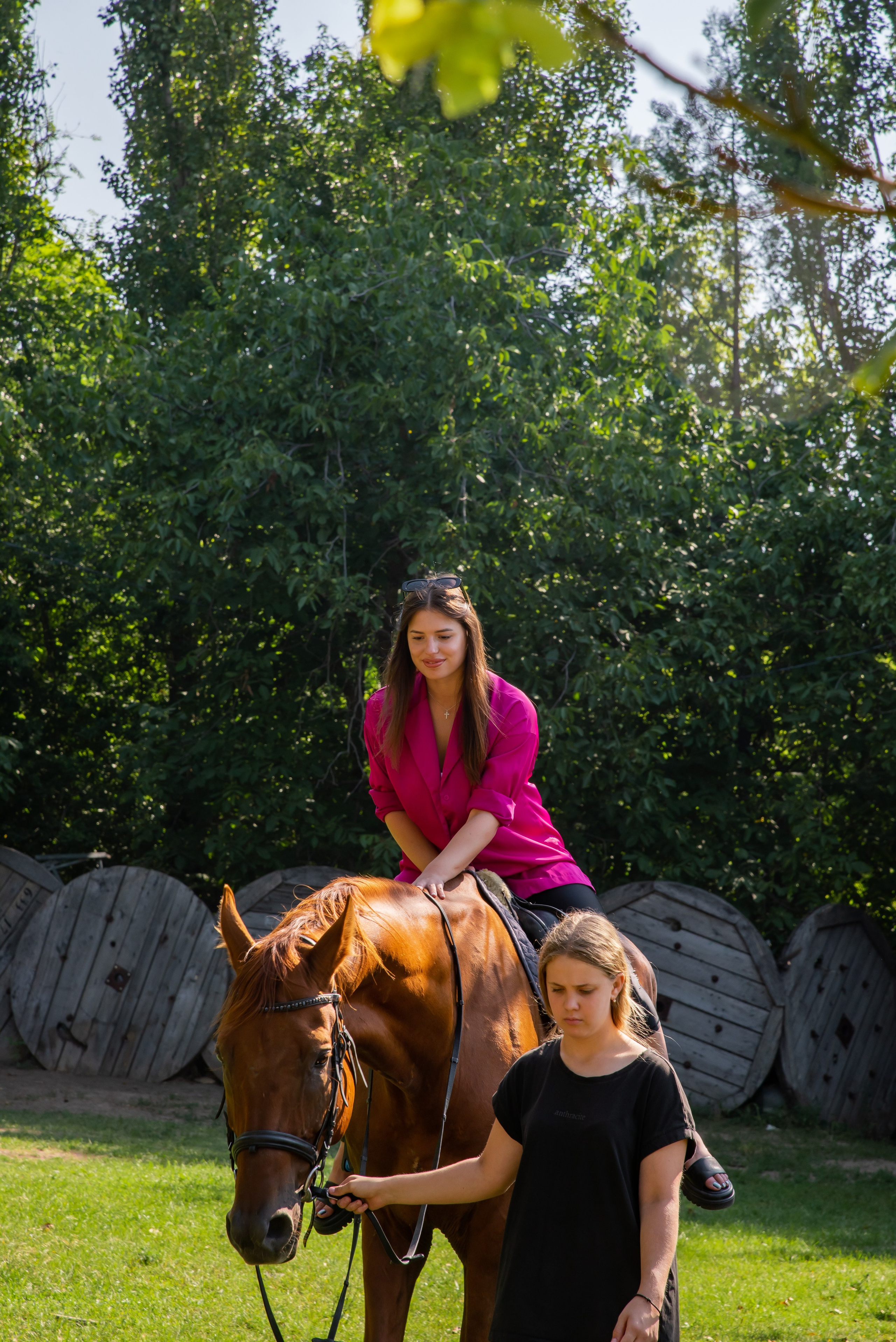 Конная прогулка. Фотограф Галина Нестерова