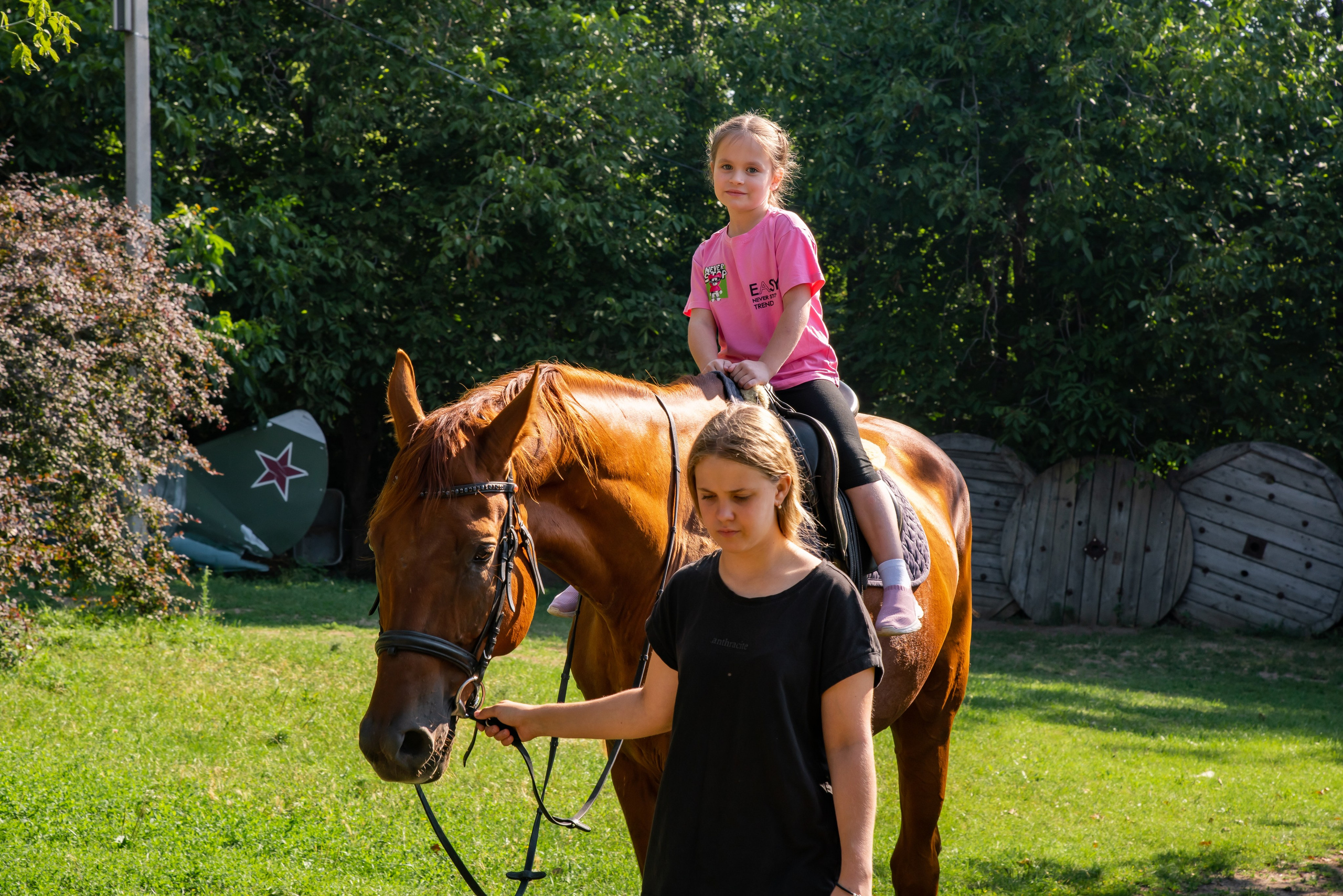 Конная прогулка. Фотограф Галина Нестерова