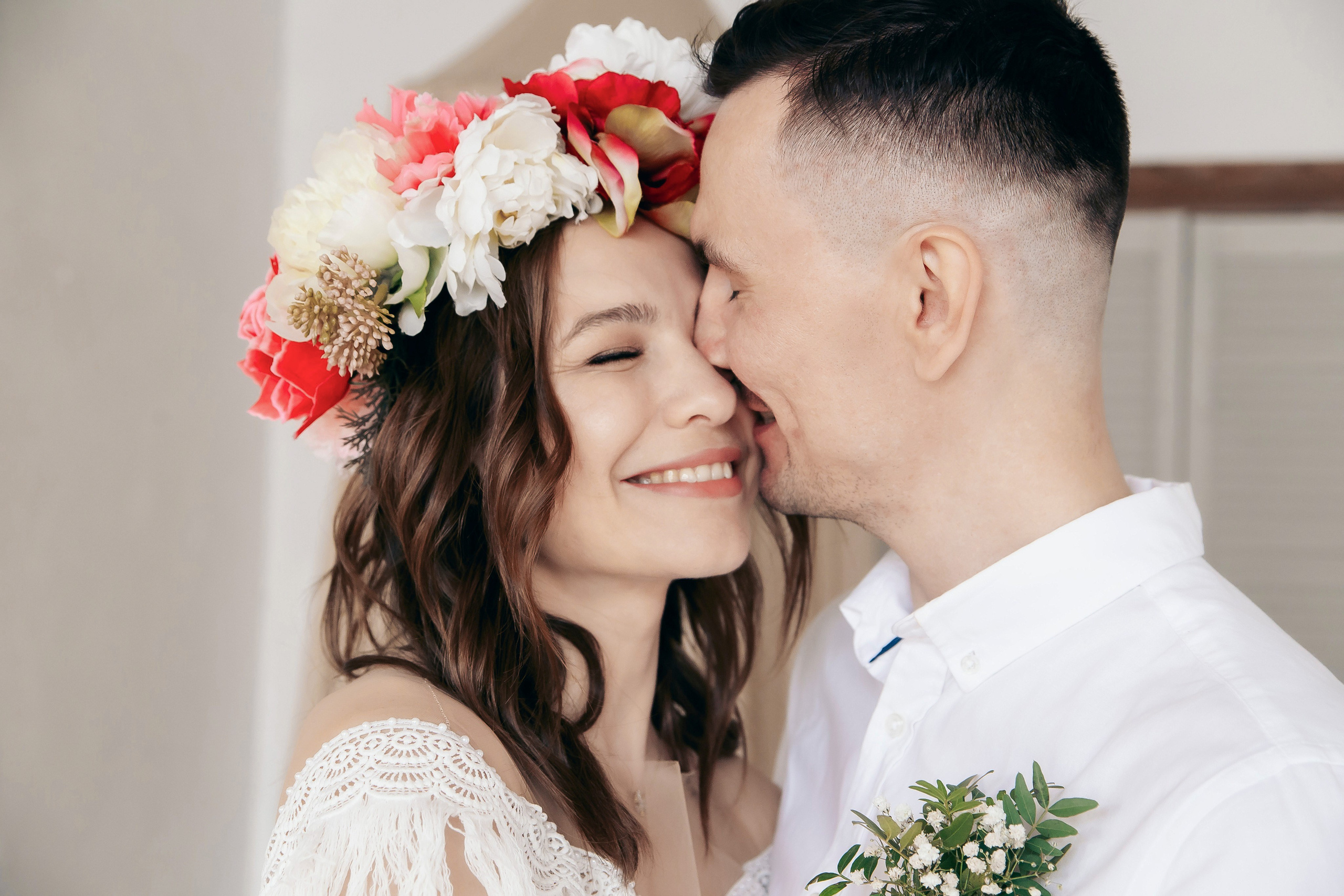 Свадебная съёмка в студии с гостями. Свадебный, семейный фотограф, контент съёмка. Екатеринбург. Елена Граф