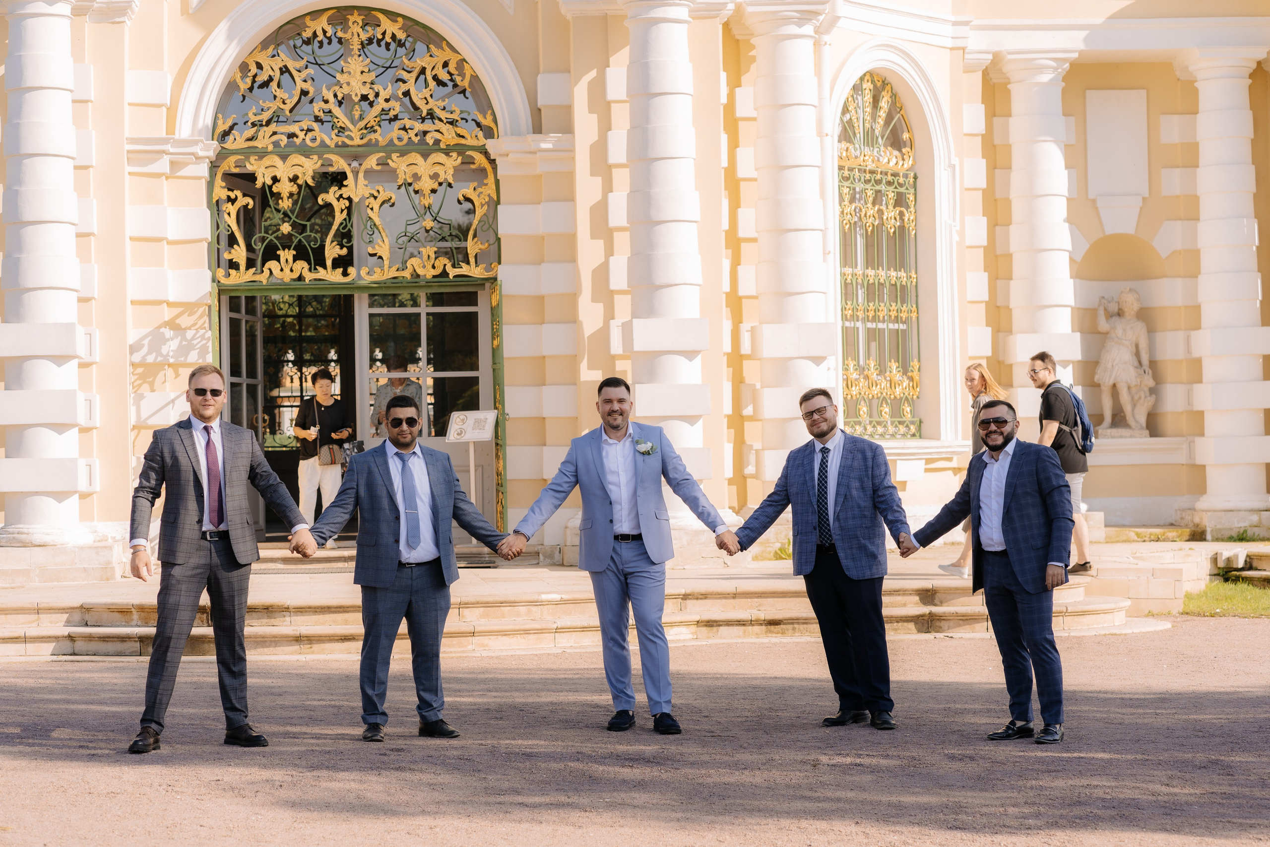 Свадебная фотосессия в Москве, парк Кусково. Свадебный фотограф в Москве Анна Полушина