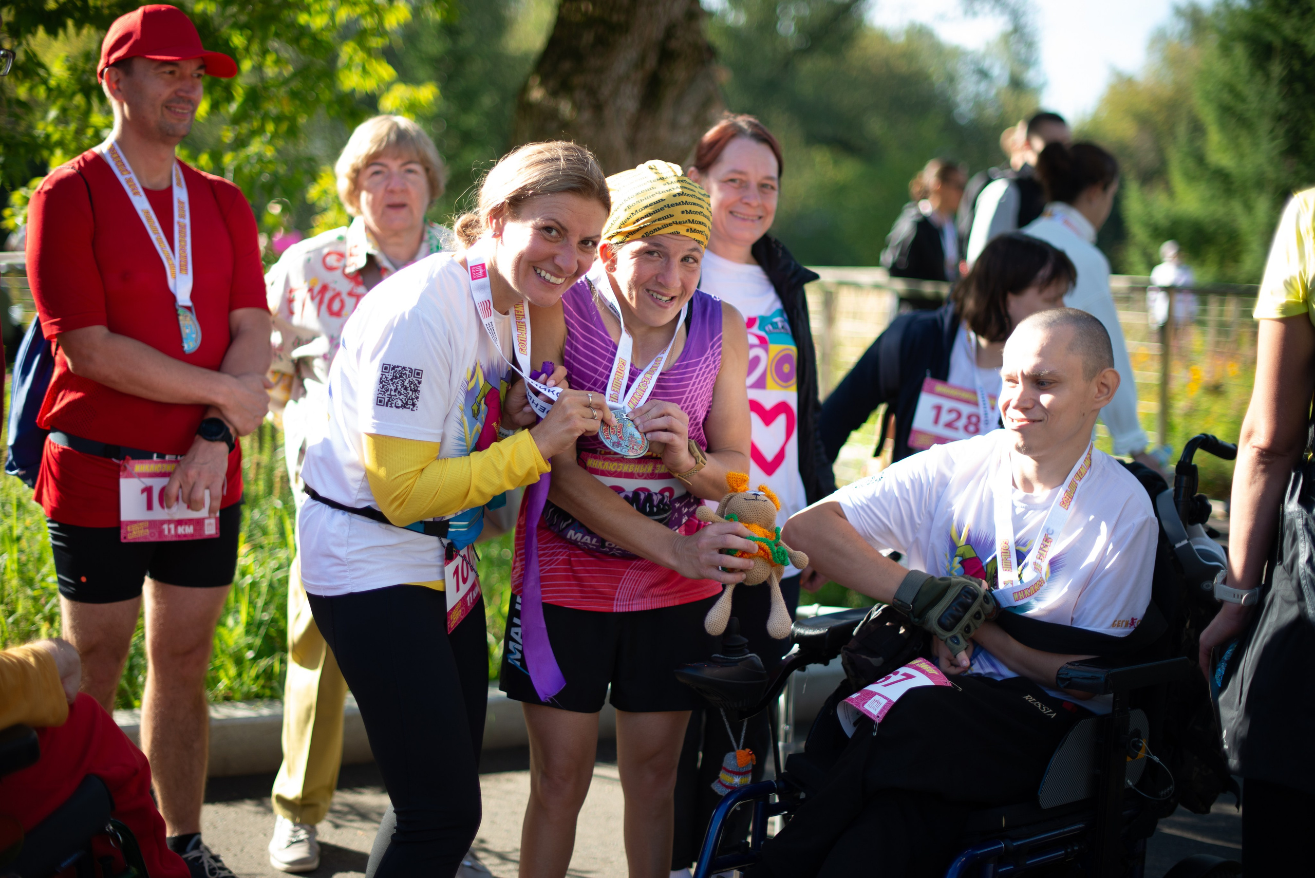 Инклюзивный забег ВДНХ Феникс Больше Чем Можешь. Victoria Radjevna Репортажный Фотограф — Видеограф Москва • Санкт-Петербург