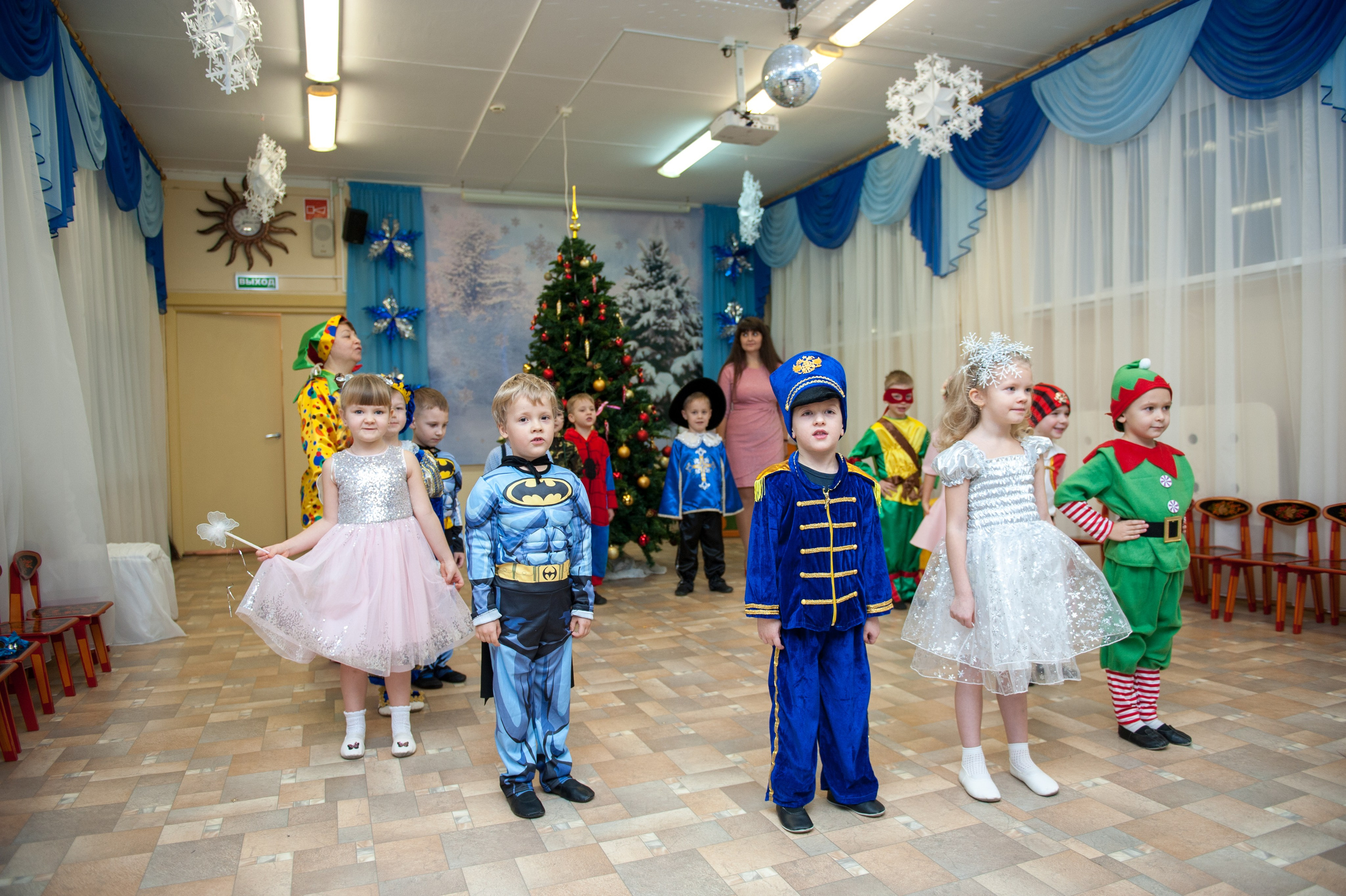 Утренник Новый год. Выпускной альбом Чехов, Подольск, Москва