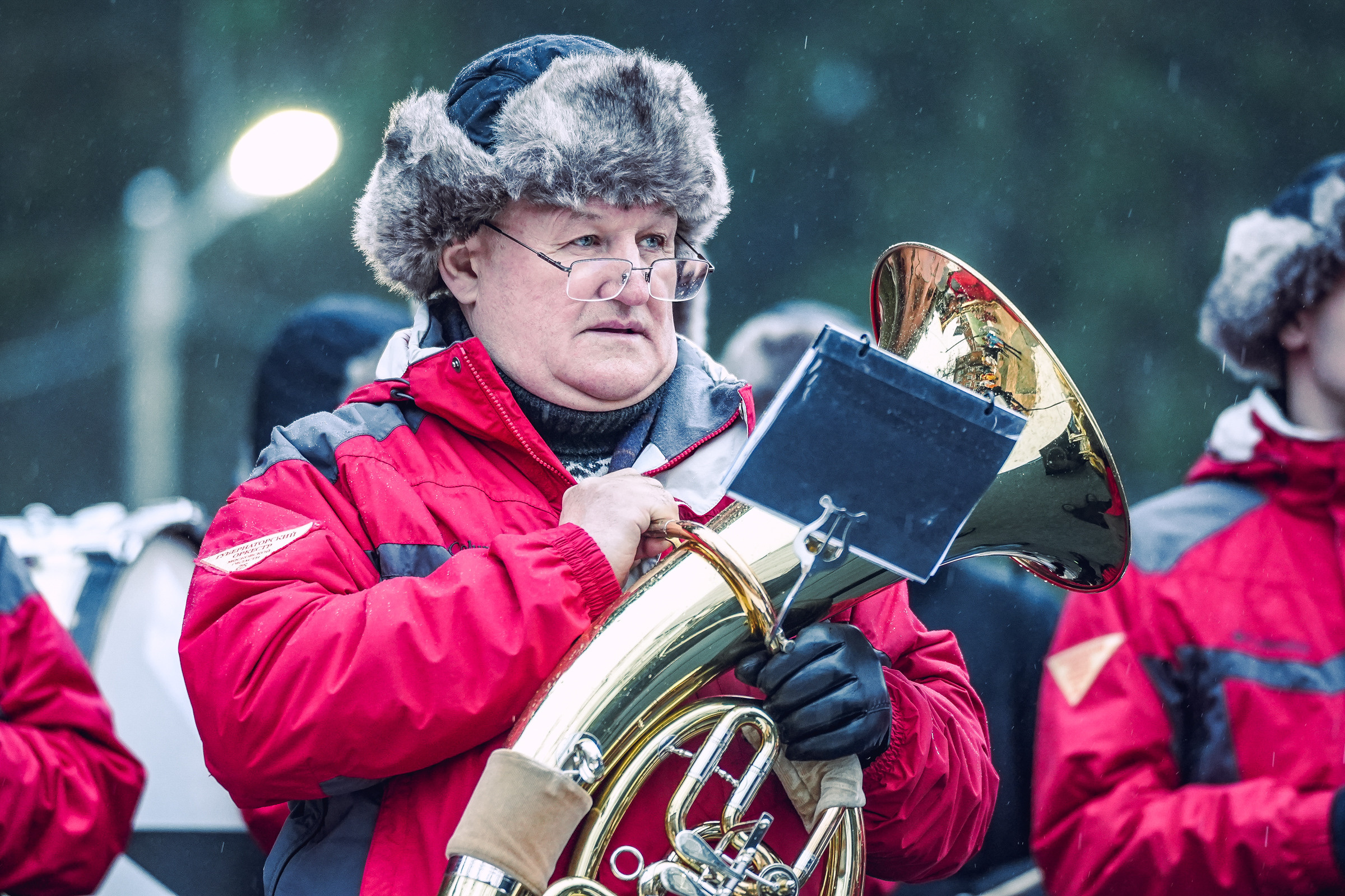 Спил Кремлевской ёлки под Волоколамском. Event фотограф Степанова Александра