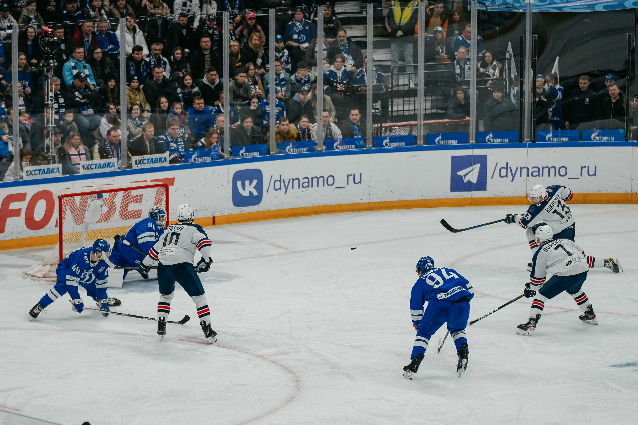 Хоккей. Репортаж. Динамо-Торпедо 2023. Event фотограф Степанова Александра