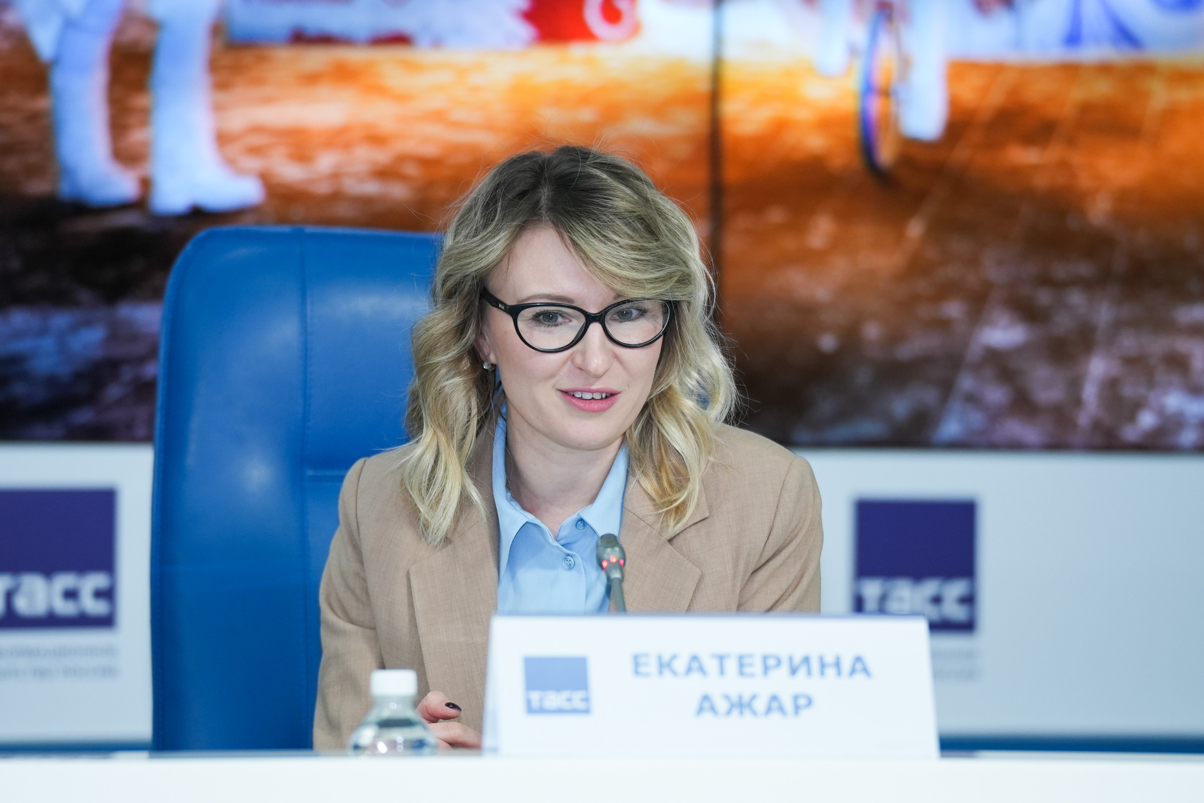 Пресс-конференция в ТАСС, посвященная зимнему сезону в Подмосковье. Event фотограф Степанова Александра