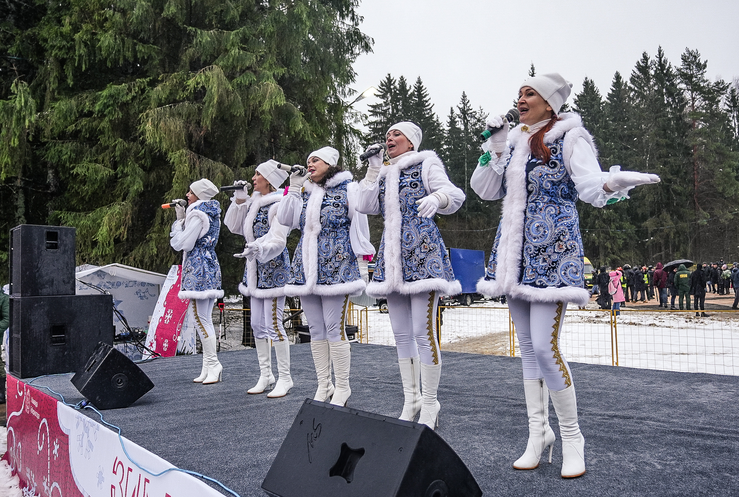Спил Кремлевской ёлки под Волоколамском. Event фотограф Степанова Александра
