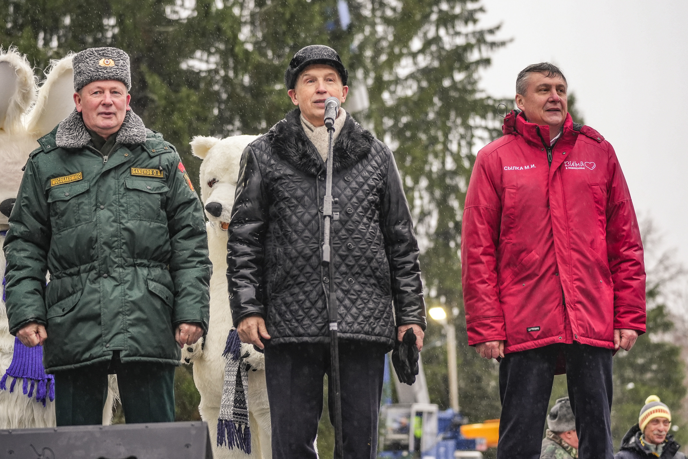 Спил Кремлевской ёлки под Волоколамском. Event фотограф Степанова Александра