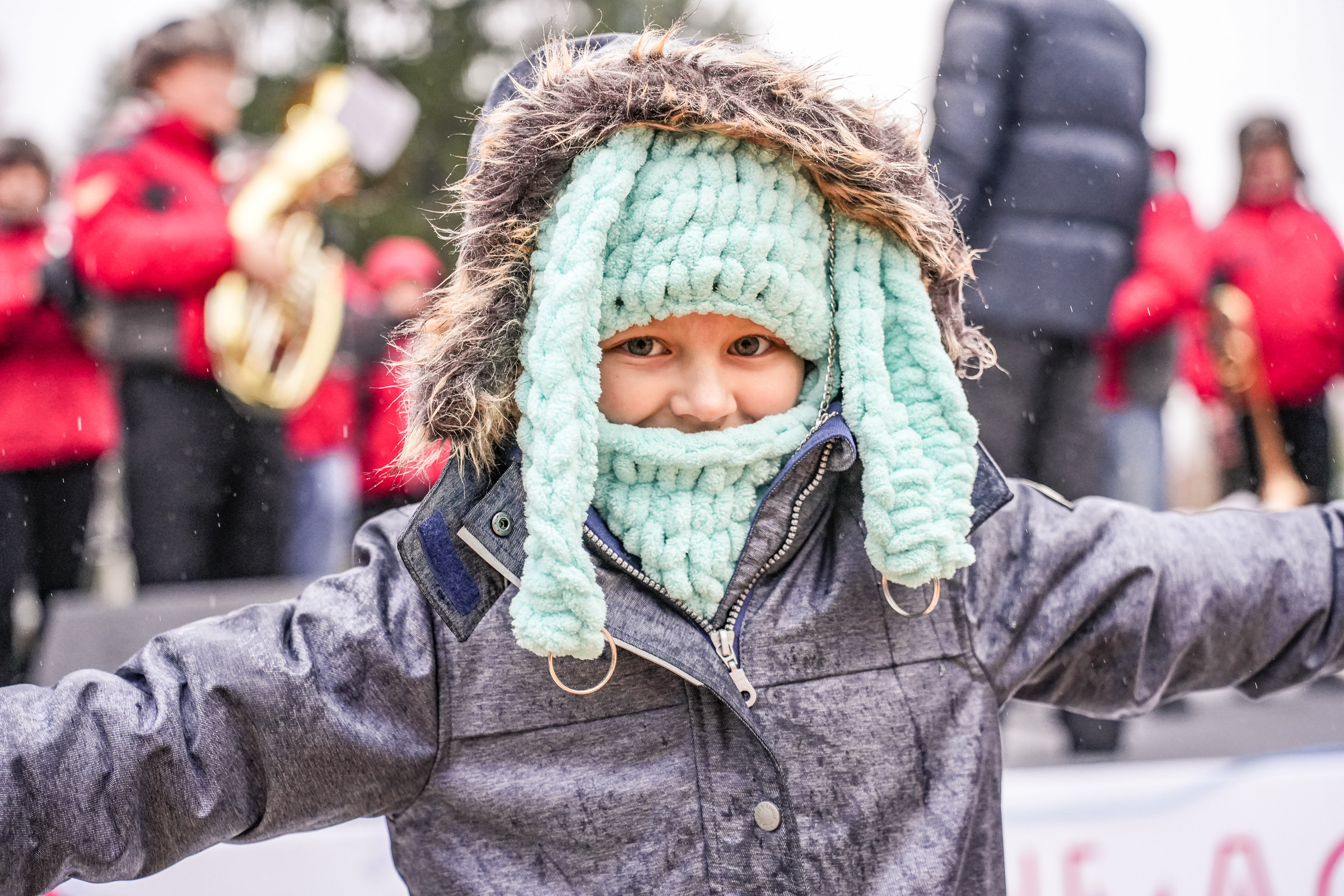 Спил Кремлевской ёлки под Волоколамском. Event фотограф Степанова Александра
