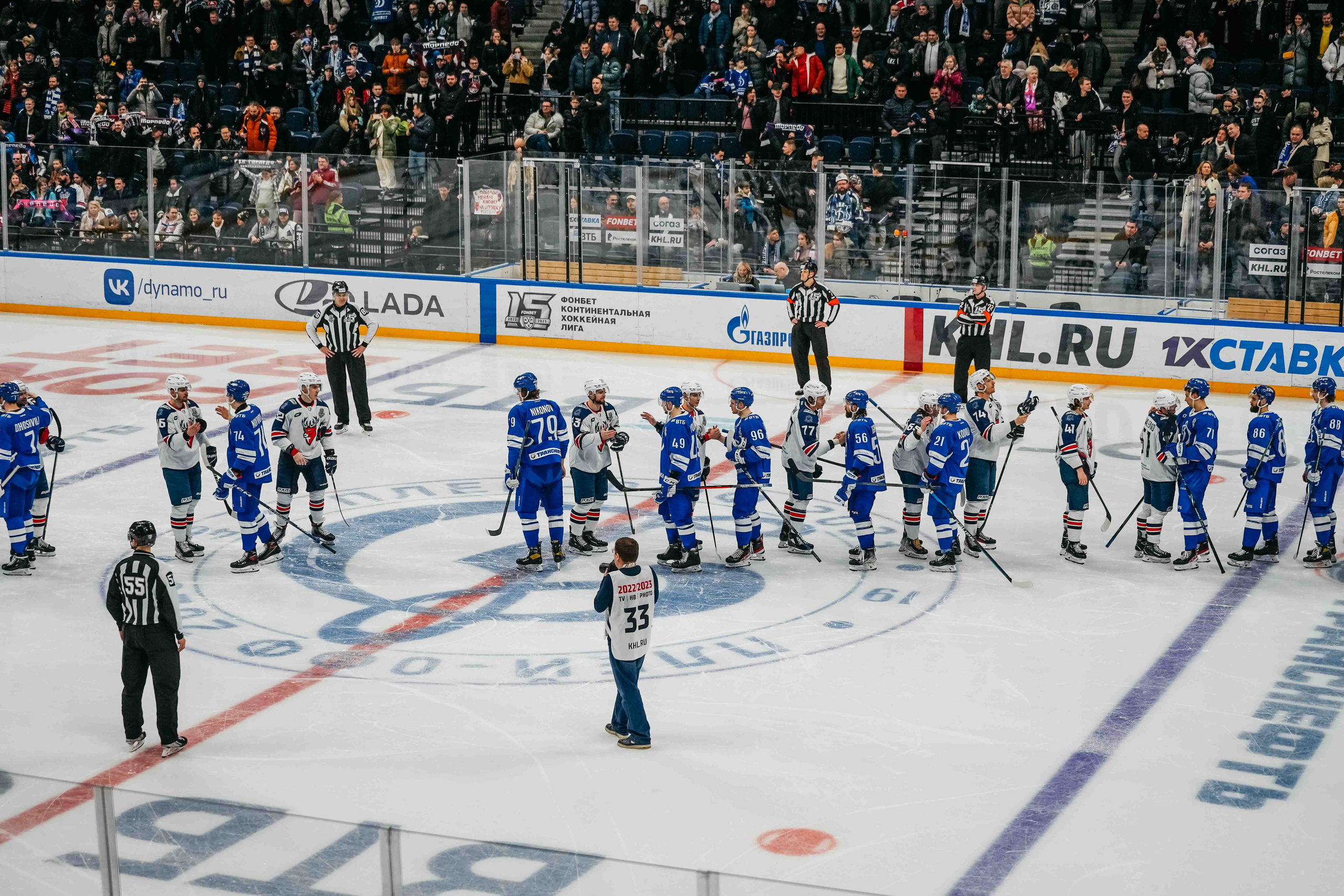 Хоккей. Репортаж. Динамо-Торпедо 2023. Event фотограф Степанова Александра