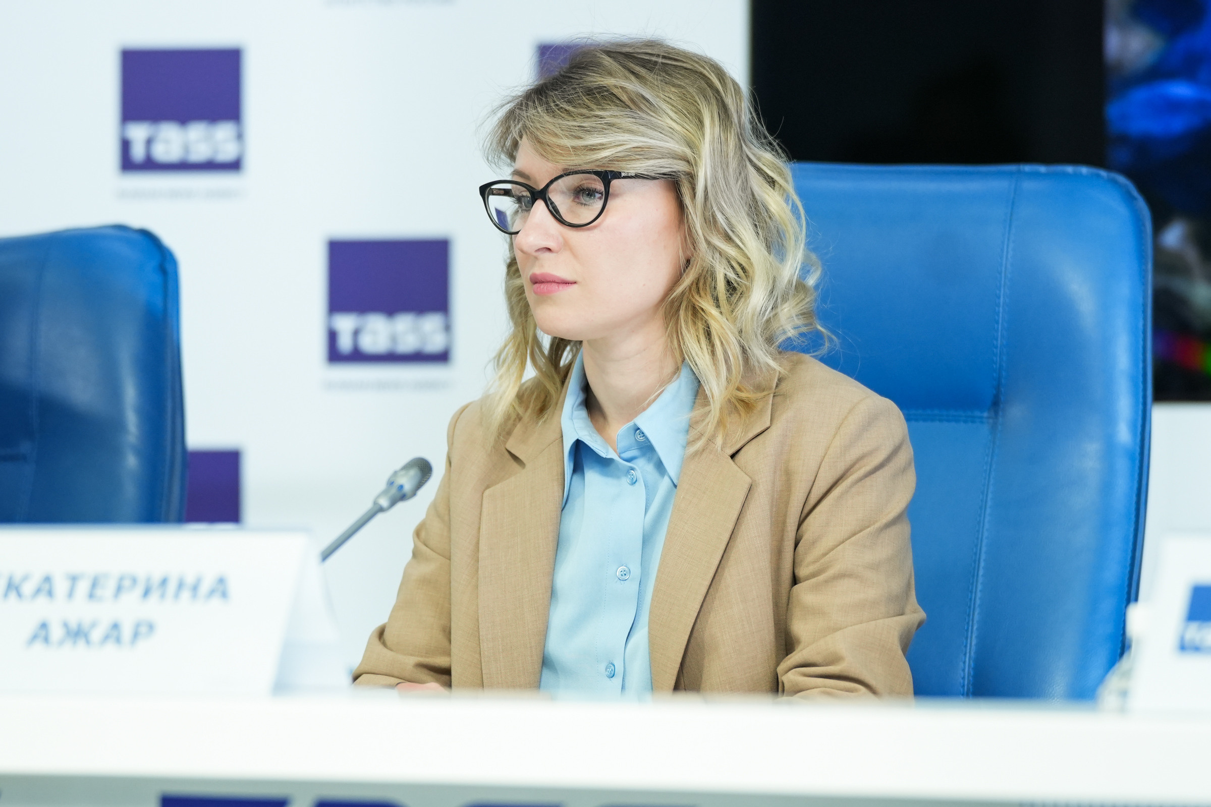 Пресс-конференция в ТАСС, посвященная зимнему сезону в Подмосковье. Event фотограф Степанова Александра