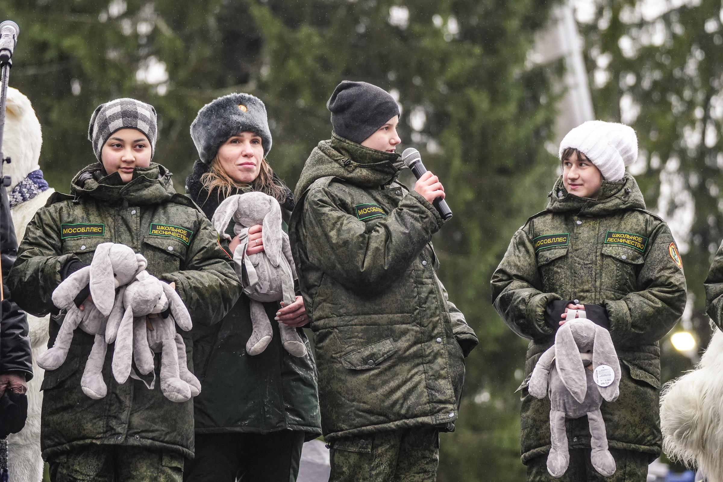 Спил Кремлевской ёлки под Волоколамском. Event фотограф Степанова Александра