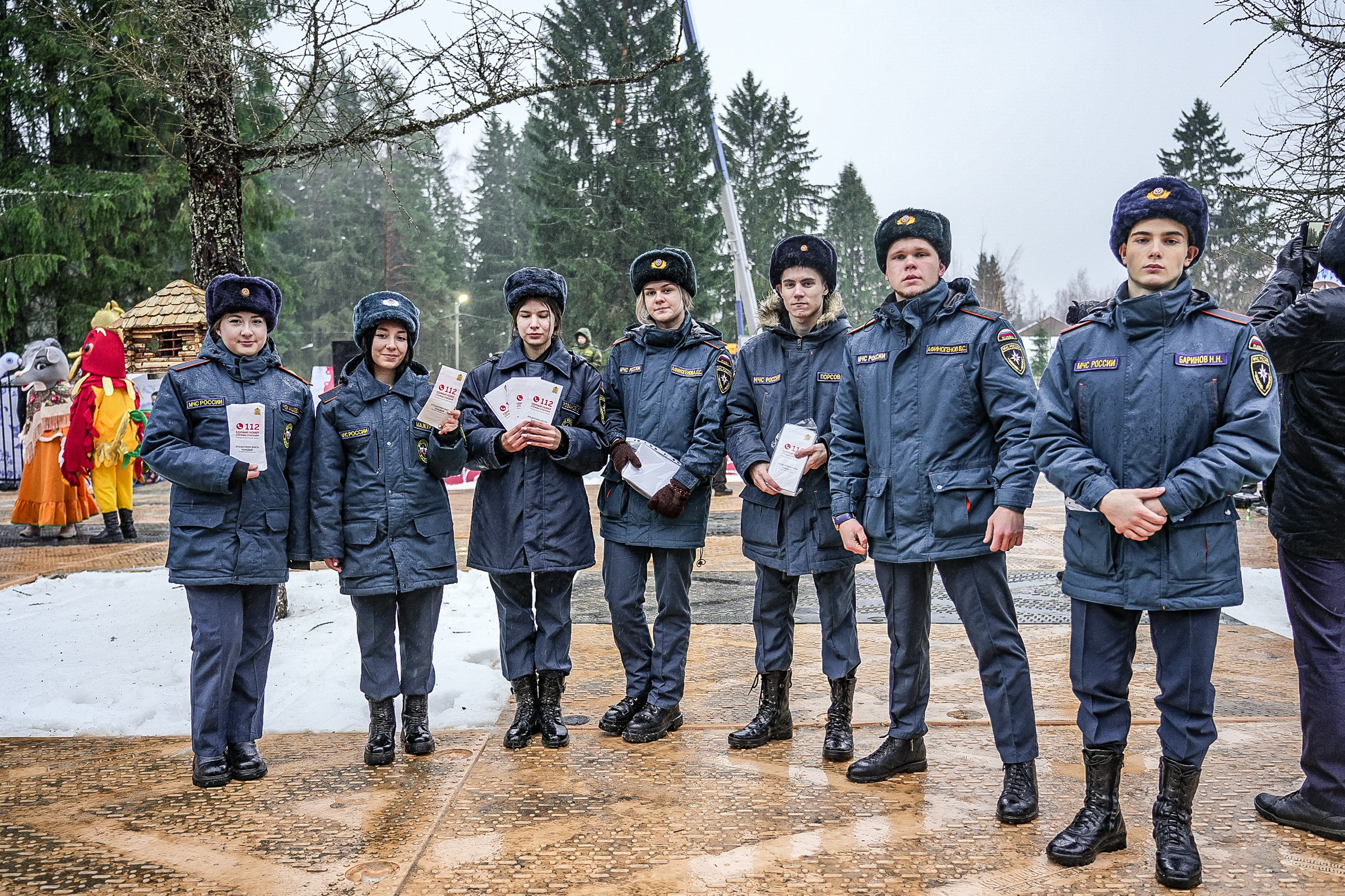Спил Кремлевской ёлки под Волоколамском. Event фотограф Степанова Александра