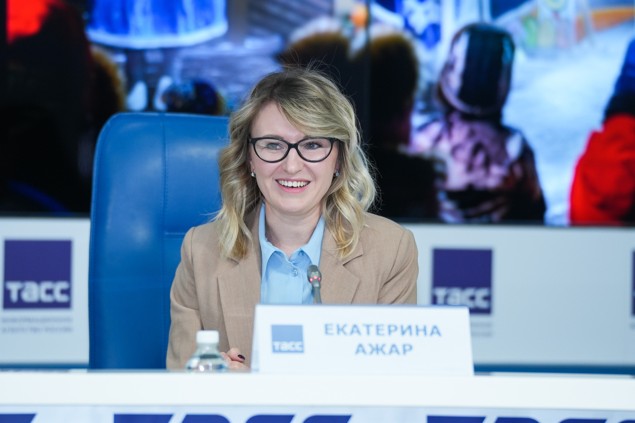 Пресс-конференция в ТАСС, посвященная зимнему сезону в Подмосковье. Event фотограф Степанова Александра