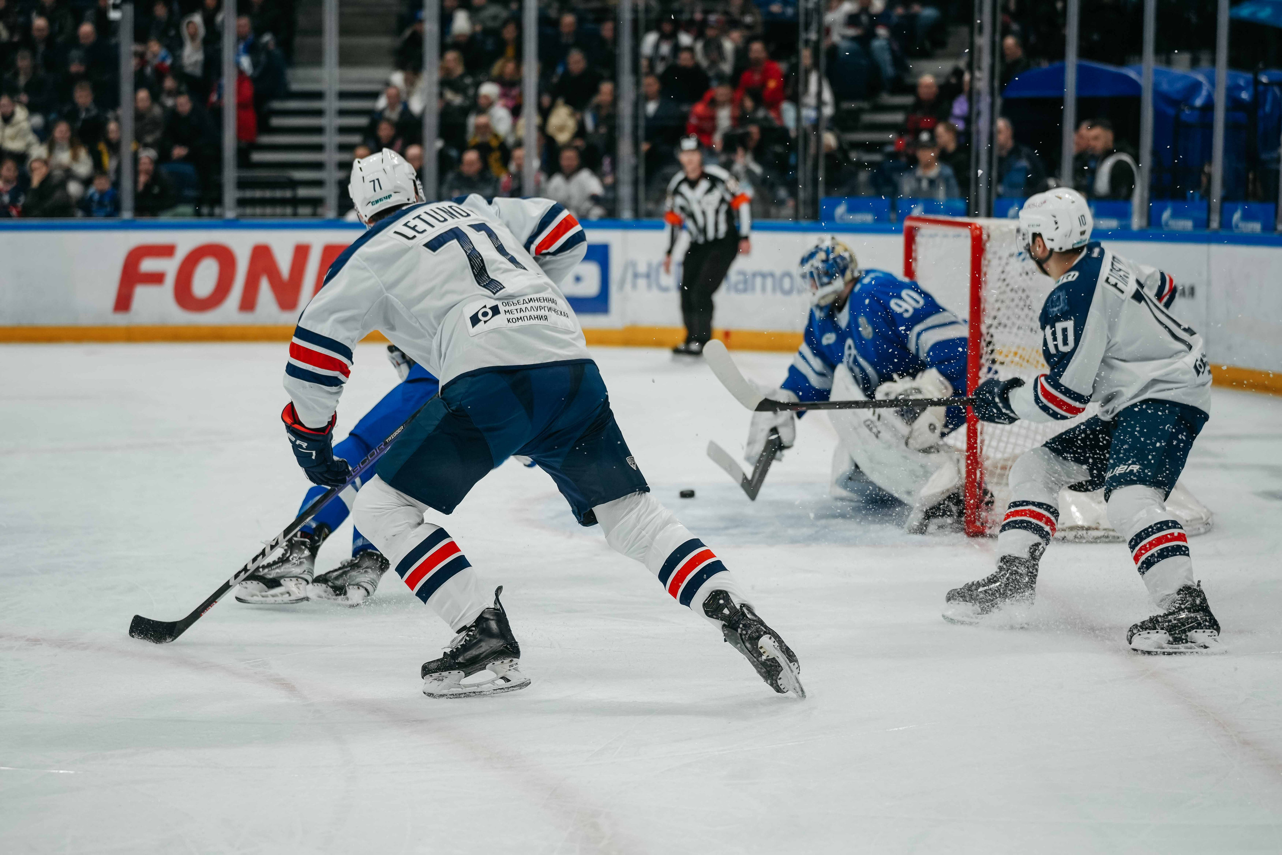 Хоккей. Репортаж. Динамо-Торпедо 2023. Event фотограф Степанова Александра