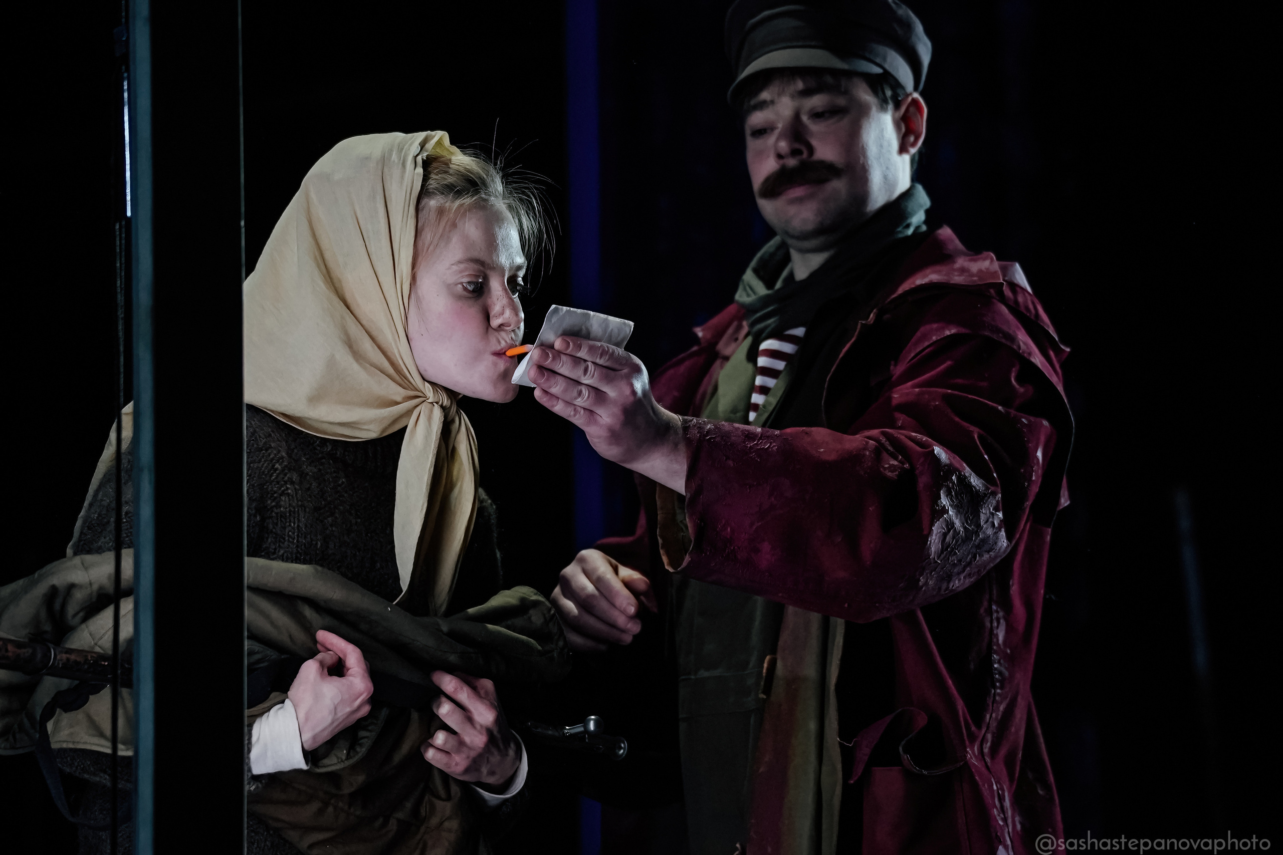 Премьера спектакля «Сорок первый» в постановке Ивана Пачина. Event фотограф Степанова Александра