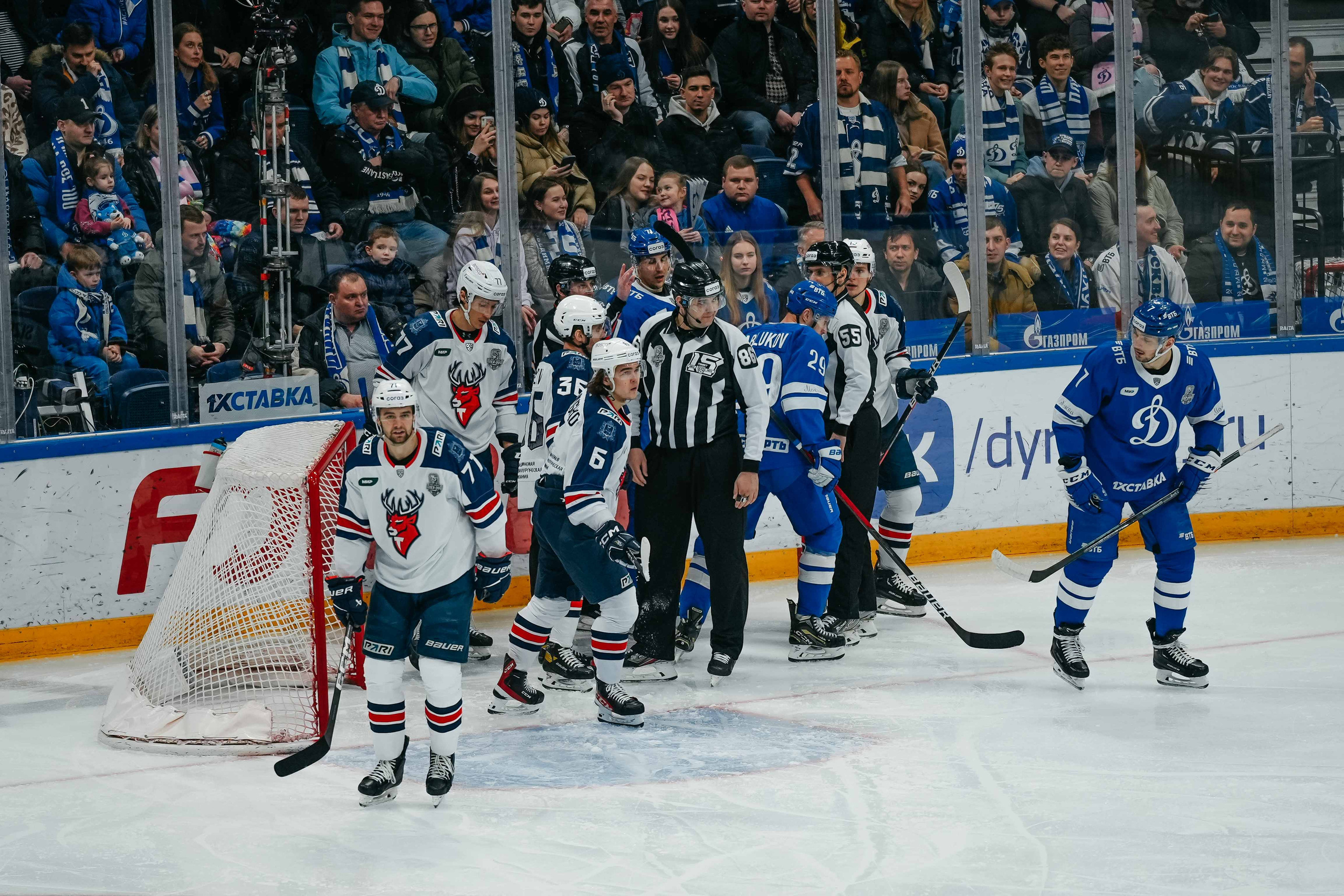 Хоккей. Репортаж. Динамо-Торпедо 2023. Event фотограф Степанова Александра