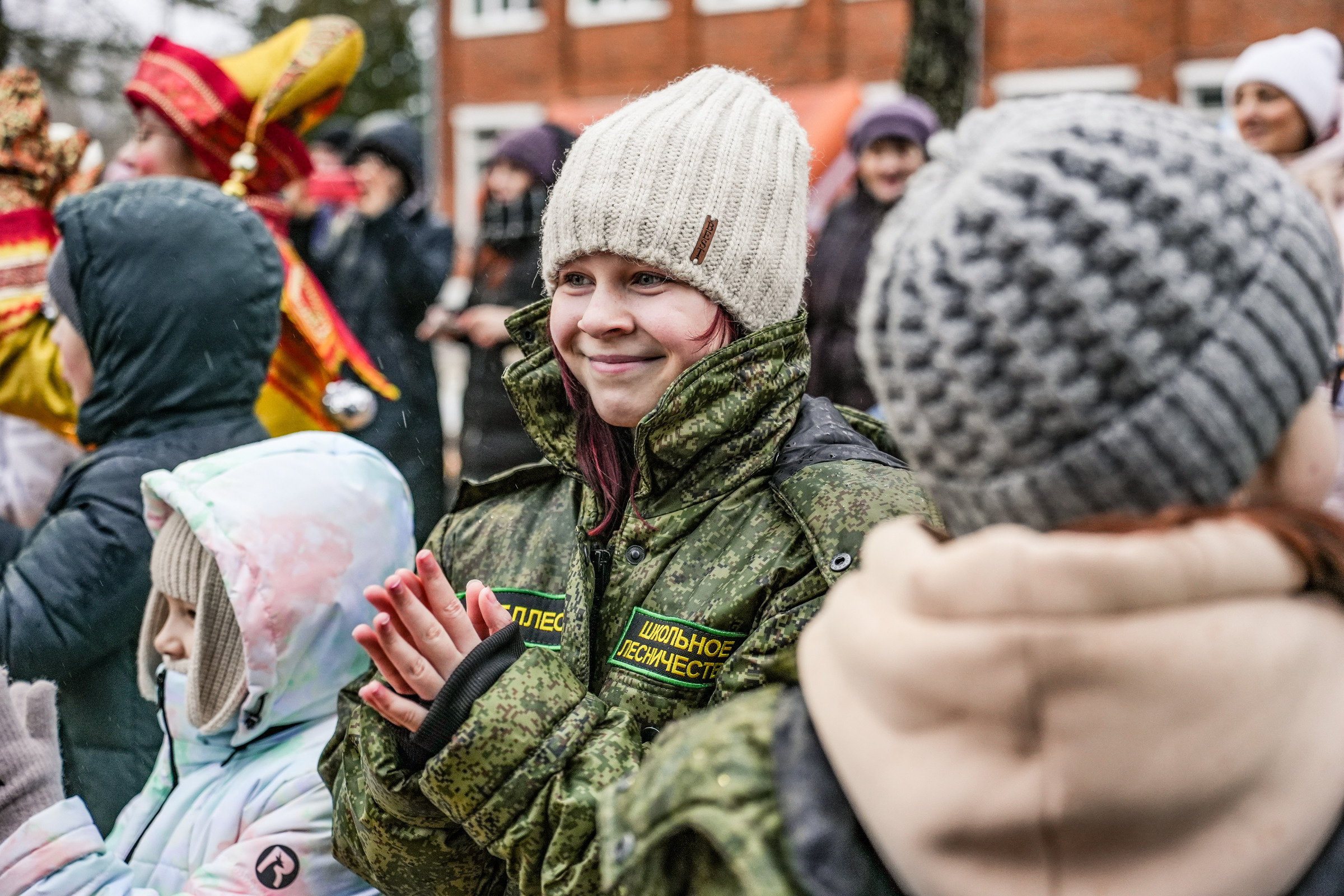 Спил Кремлевской ёлки под Волоколамском. Event фотограф Степанова Александра