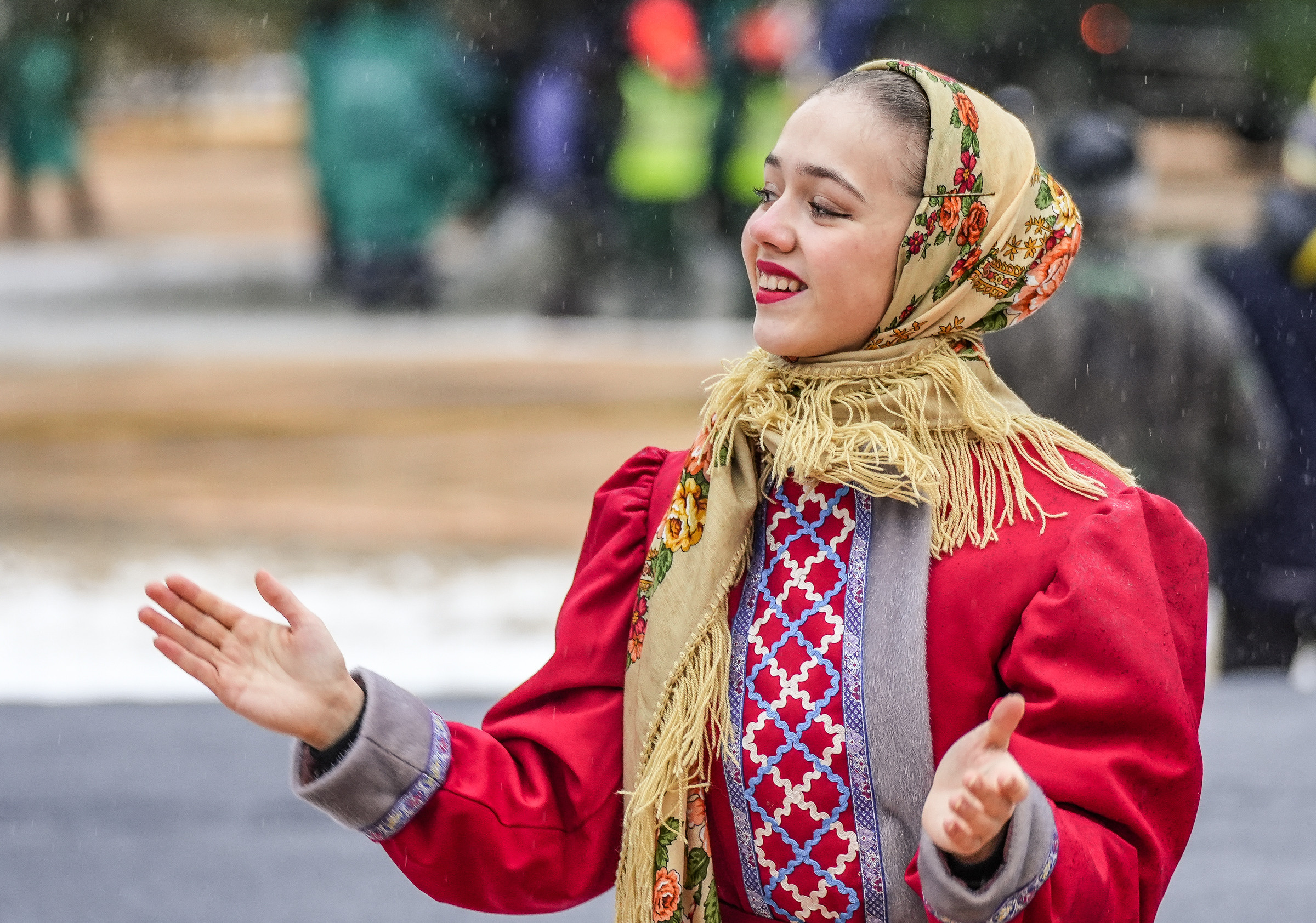 Спил Кремлевской ёлки под Волоколамском. Event фотограф Степанова Александра
