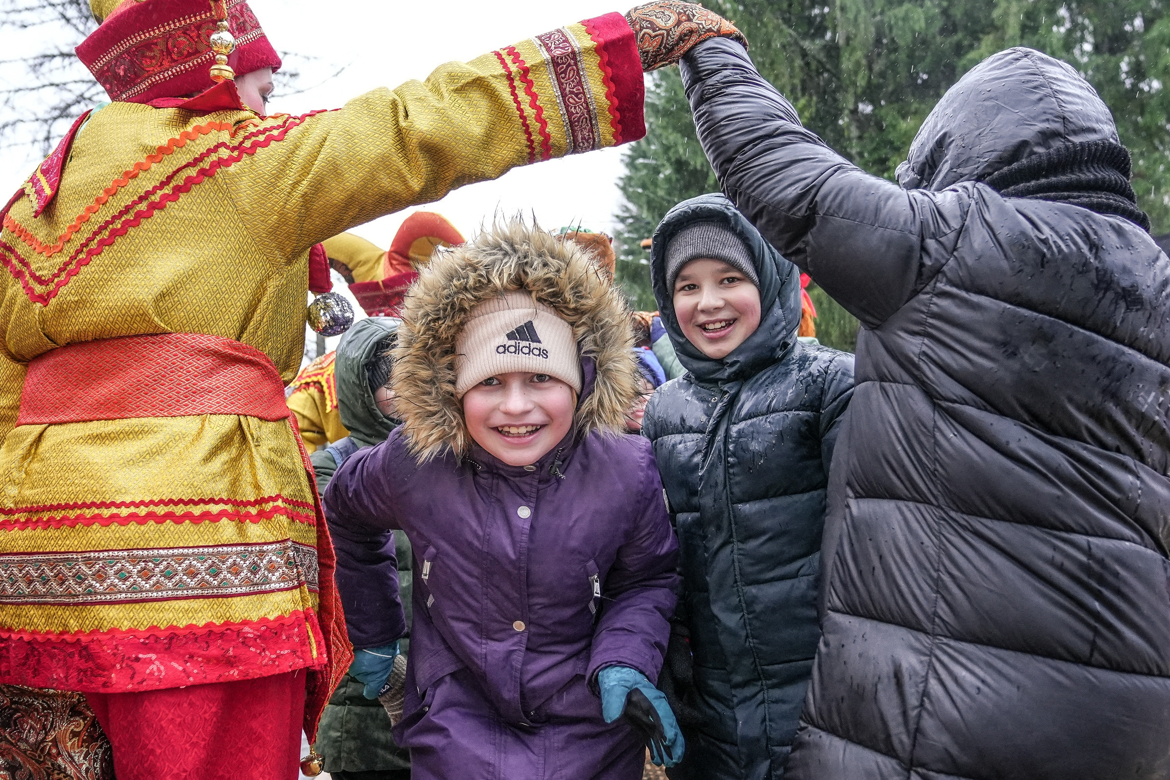 Спил Кремлевской ёлки под Волоколамском. Event фотограф Степанова Александра