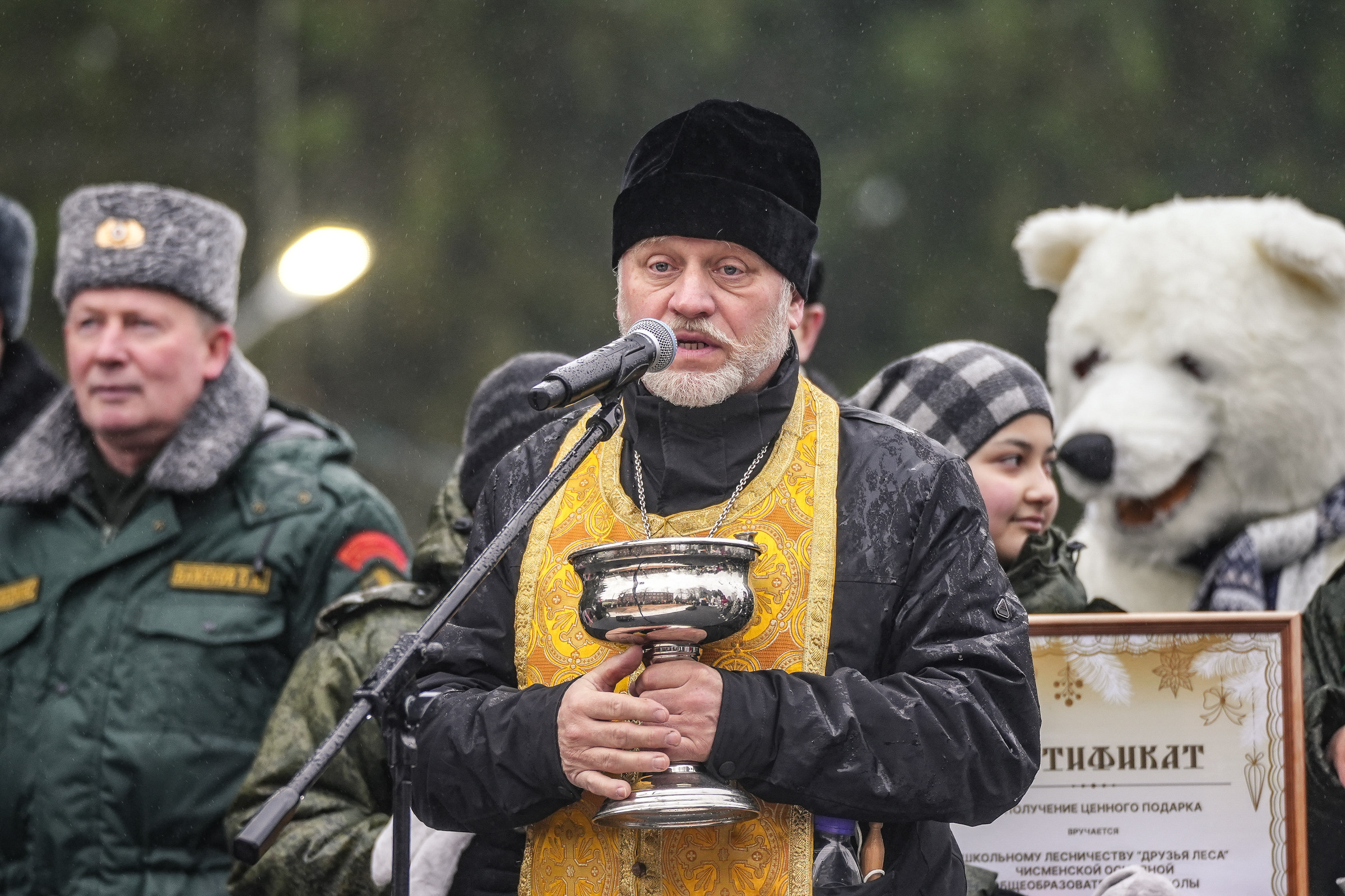 Спил Кремлевской ёлки под Волоколамском. Event фотограф Степанова Александра