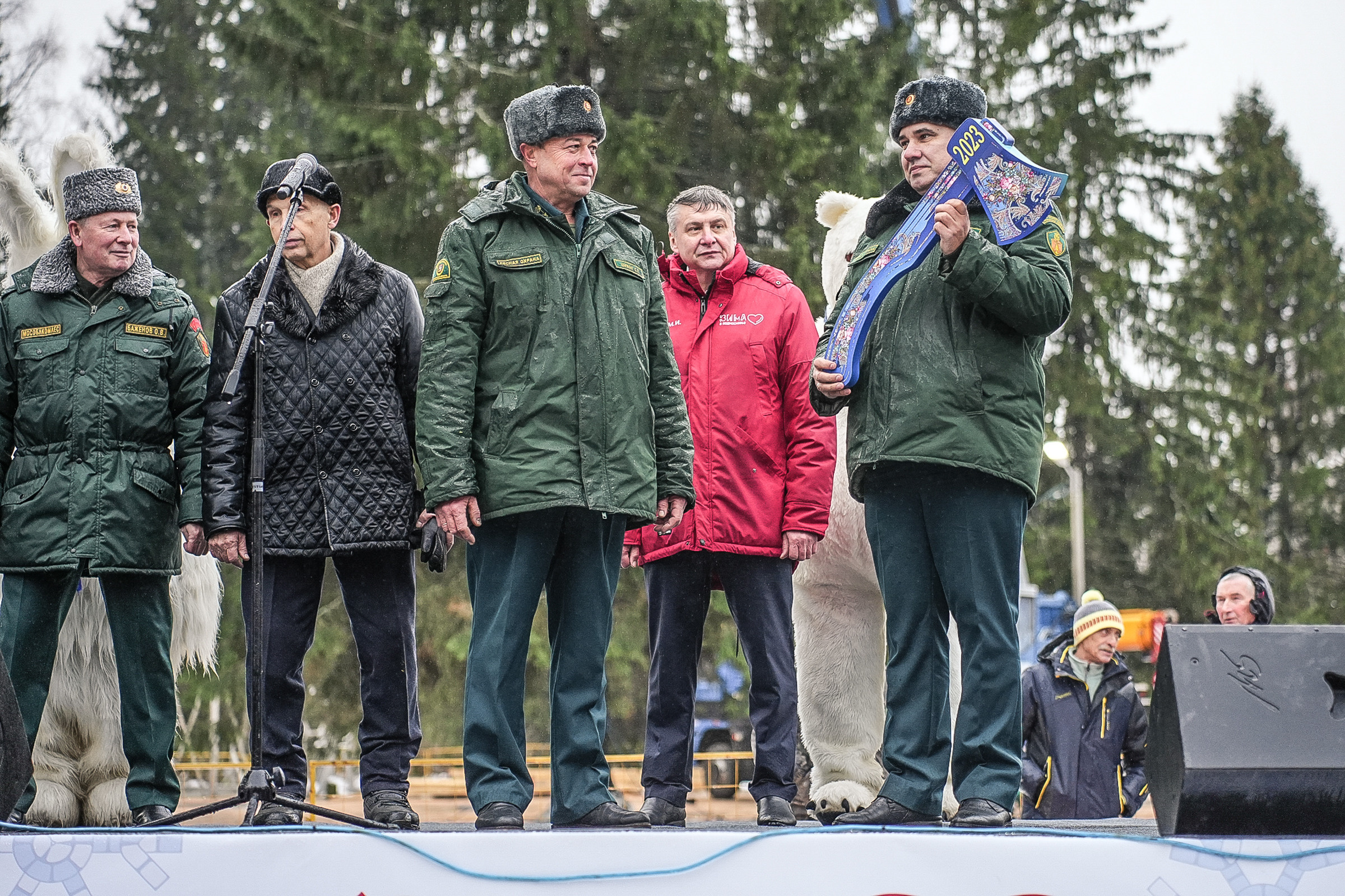 Спил Кремлевской ёлки под Волоколамском. Event фотограф Степанова Александра