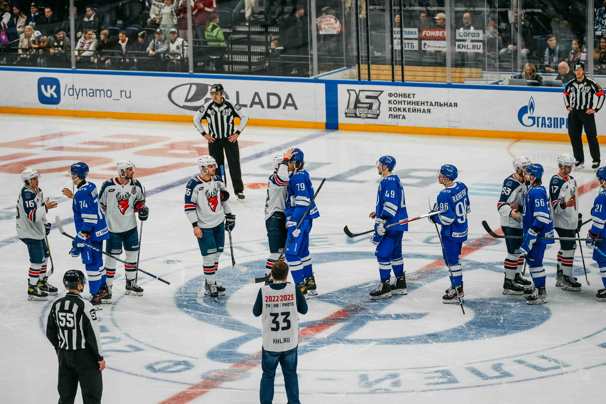 Хоккей. Репортаж. Динамо-Торпедо 2023. Event фотограф Степанова Александра