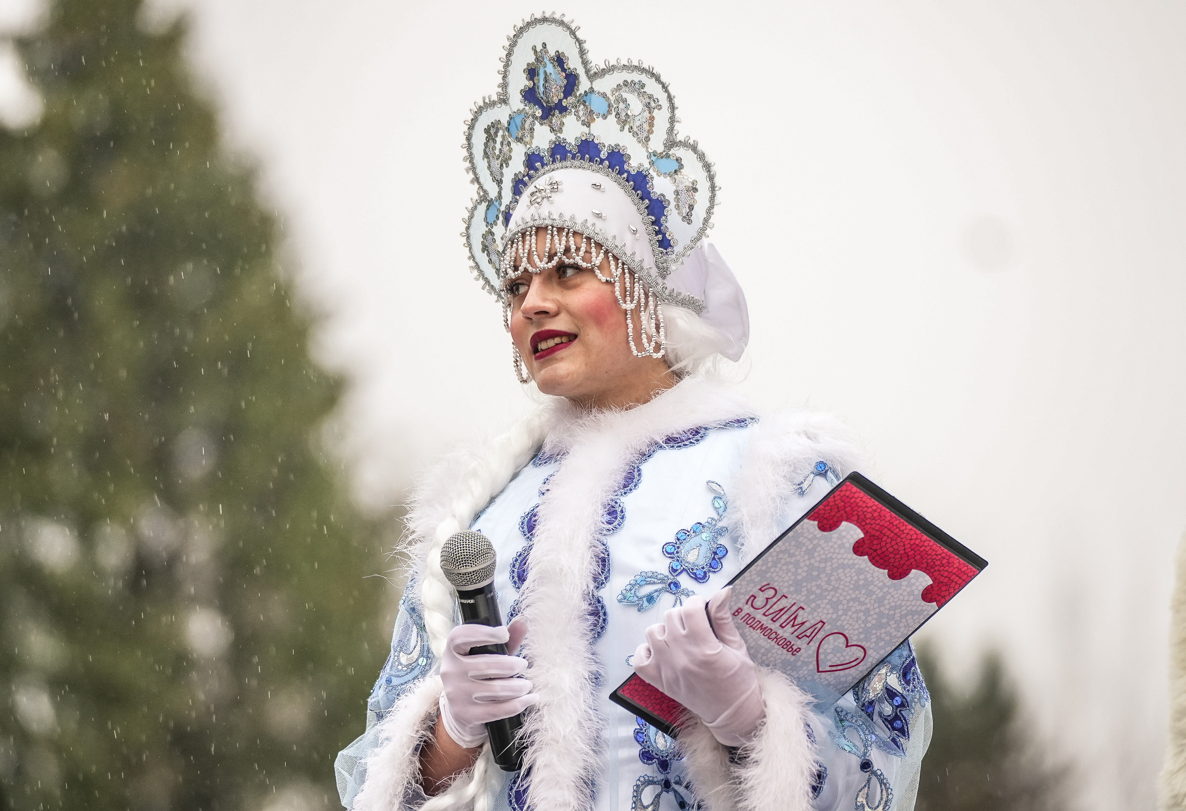 Спил Кремлевской ёлки под Волоколамском. Event фотограф Степанова Александра