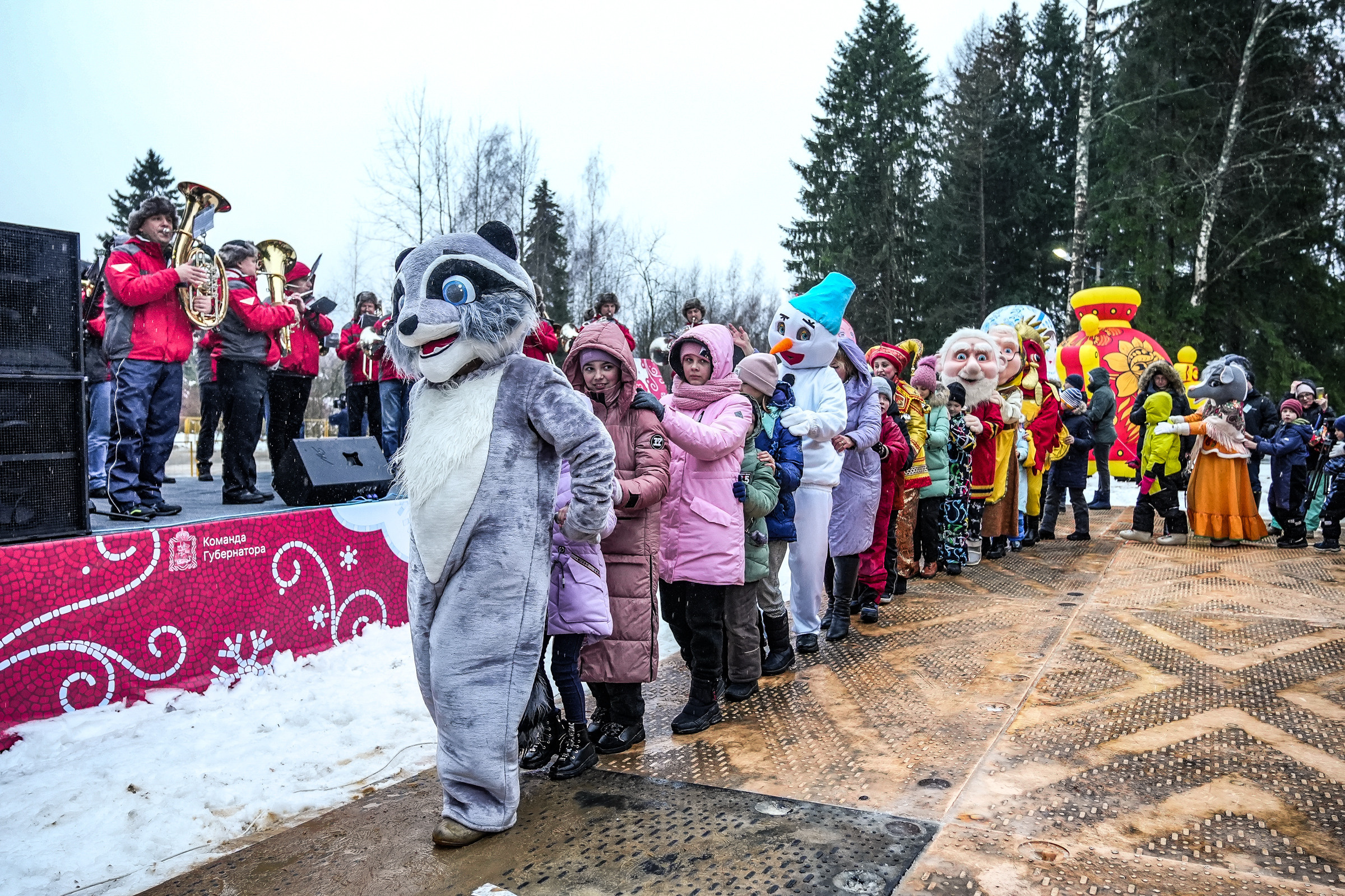 Спил Кремлевской ёлки под Волоколамском. Event фотограф Степанова Александра
